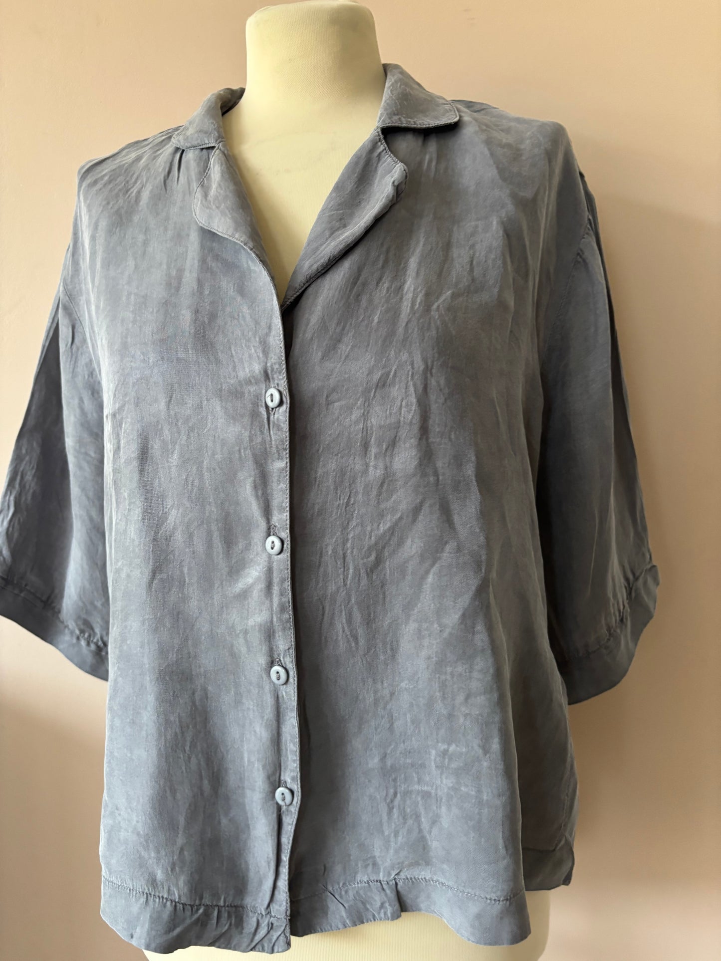 Grey blouse size 10