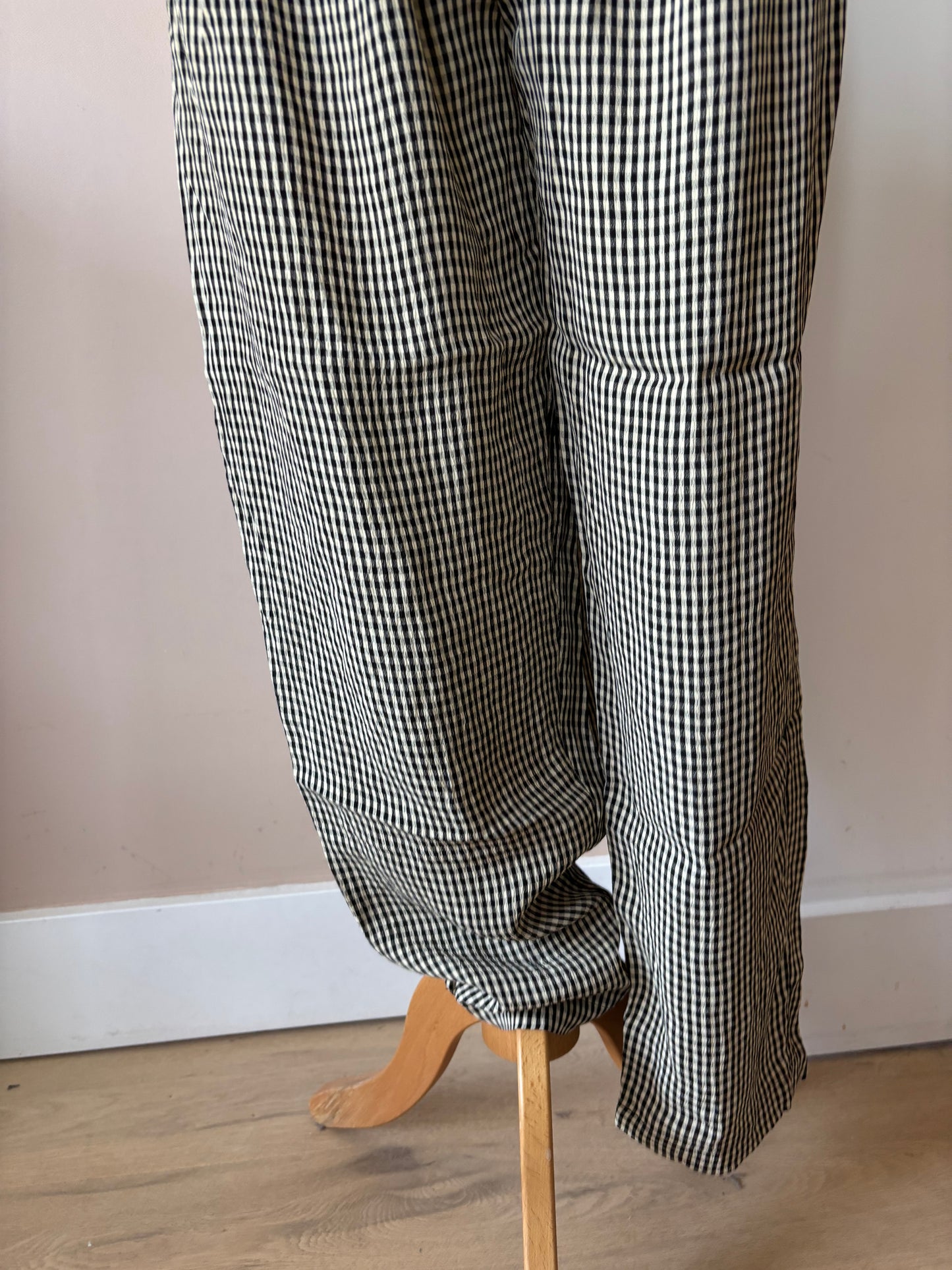 Vintage gingham trousers size 10