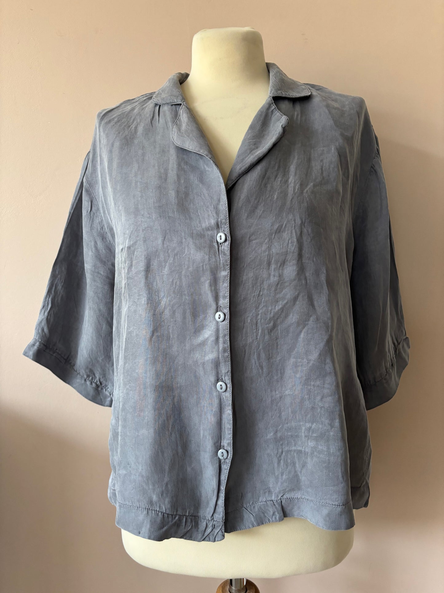 Grey blouse size 10