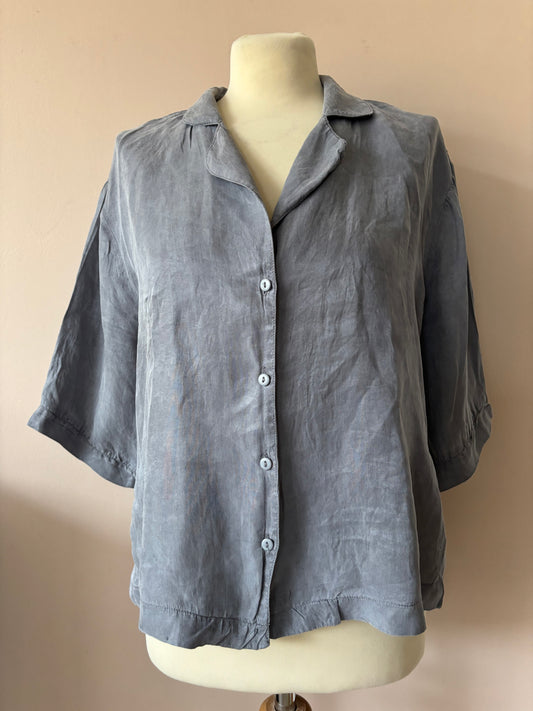 Grey blouse size 10
