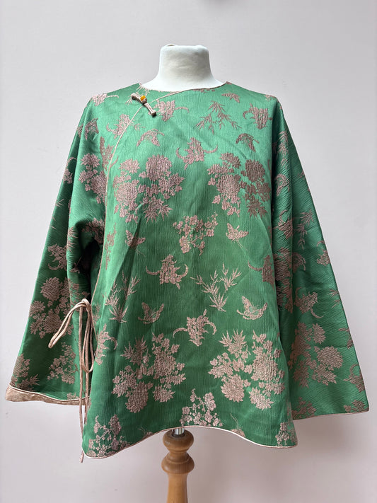 Vintage green crossover jacket size Medium