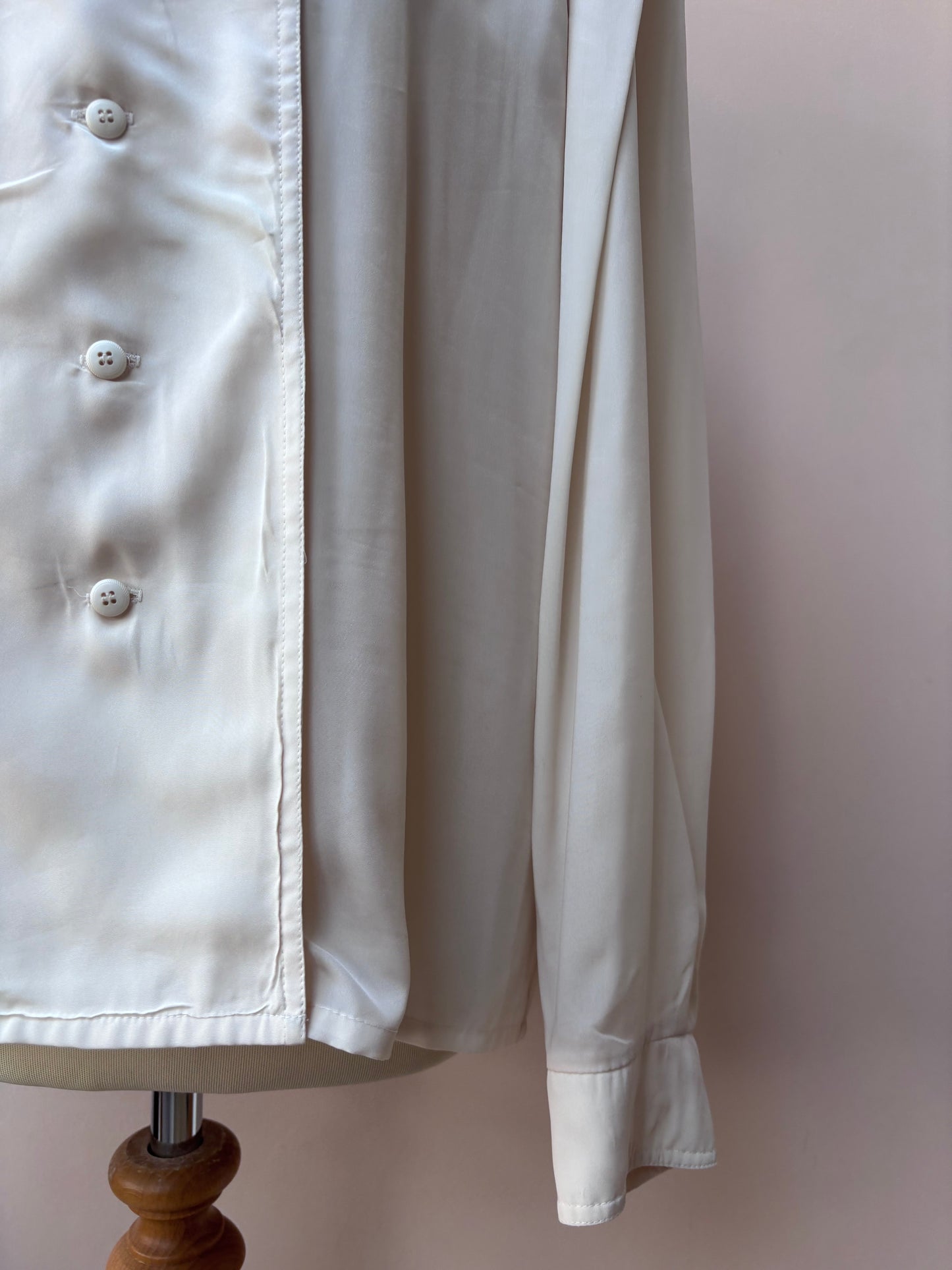 Vintage cream blouse size 10/12