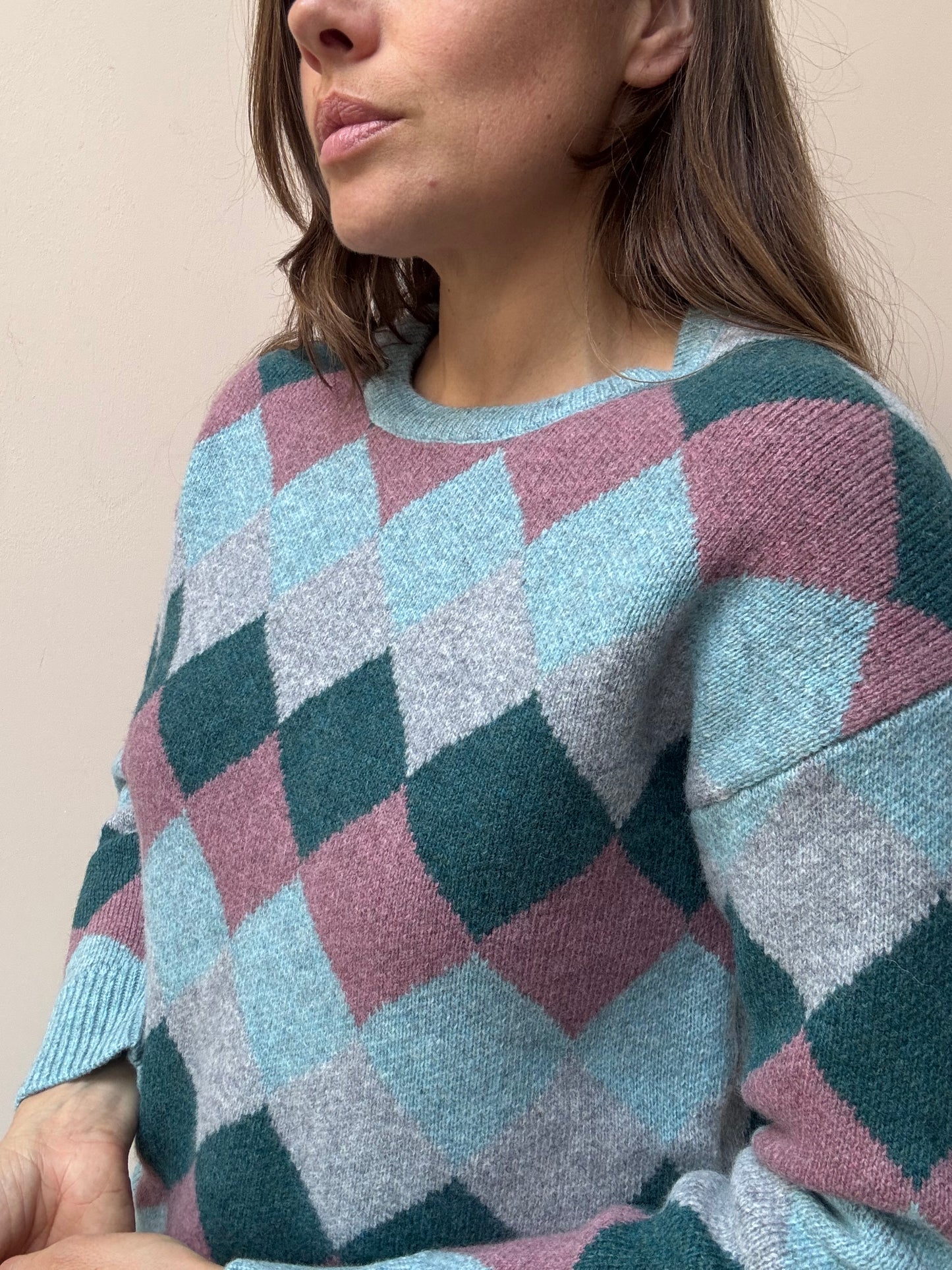 Vintage 100% Lambswool jumper size Small