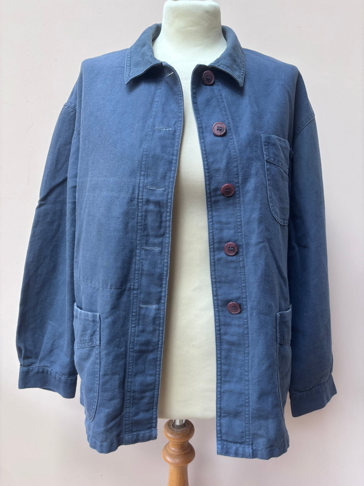Vintage Laura Ashley cotton linen mix jacket size 10/12