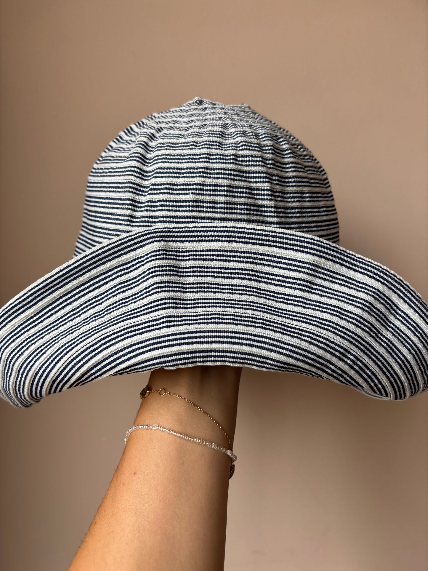 Vintage French hat with bow back