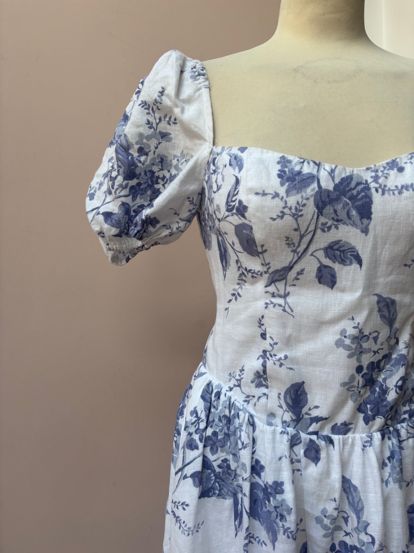 Reformation 100% linen dress size 10