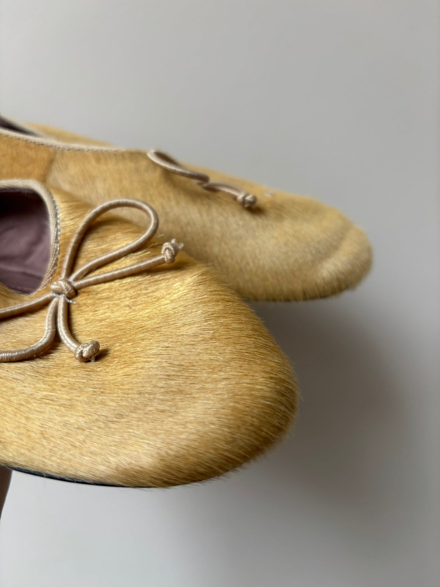 Leather ballet pumps size UK5