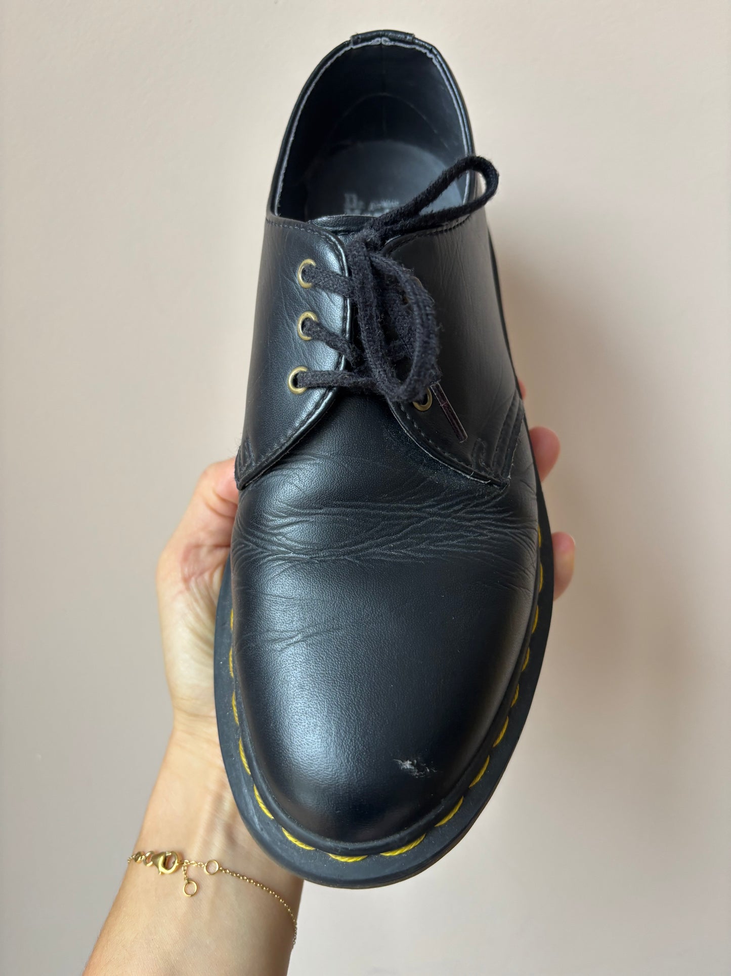 Classic black Doc Martens size UK5