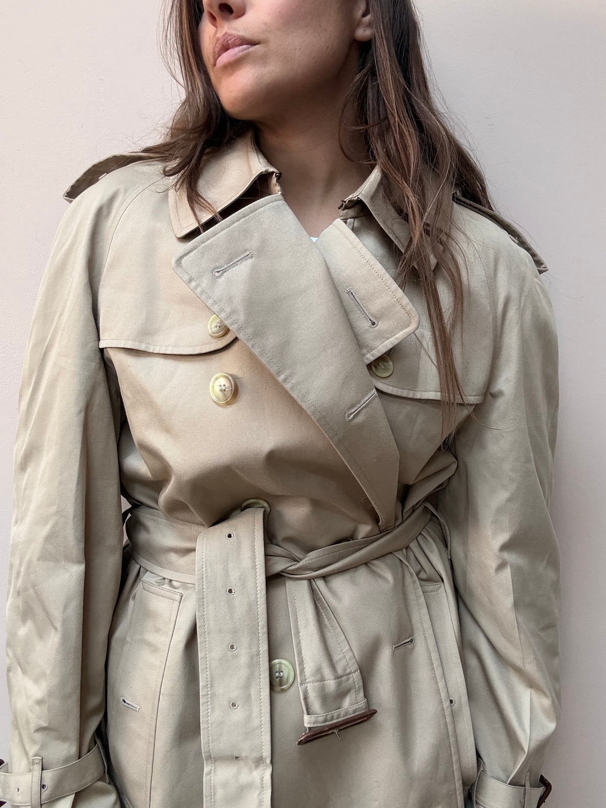 Vintage Mac with belt size 12/14