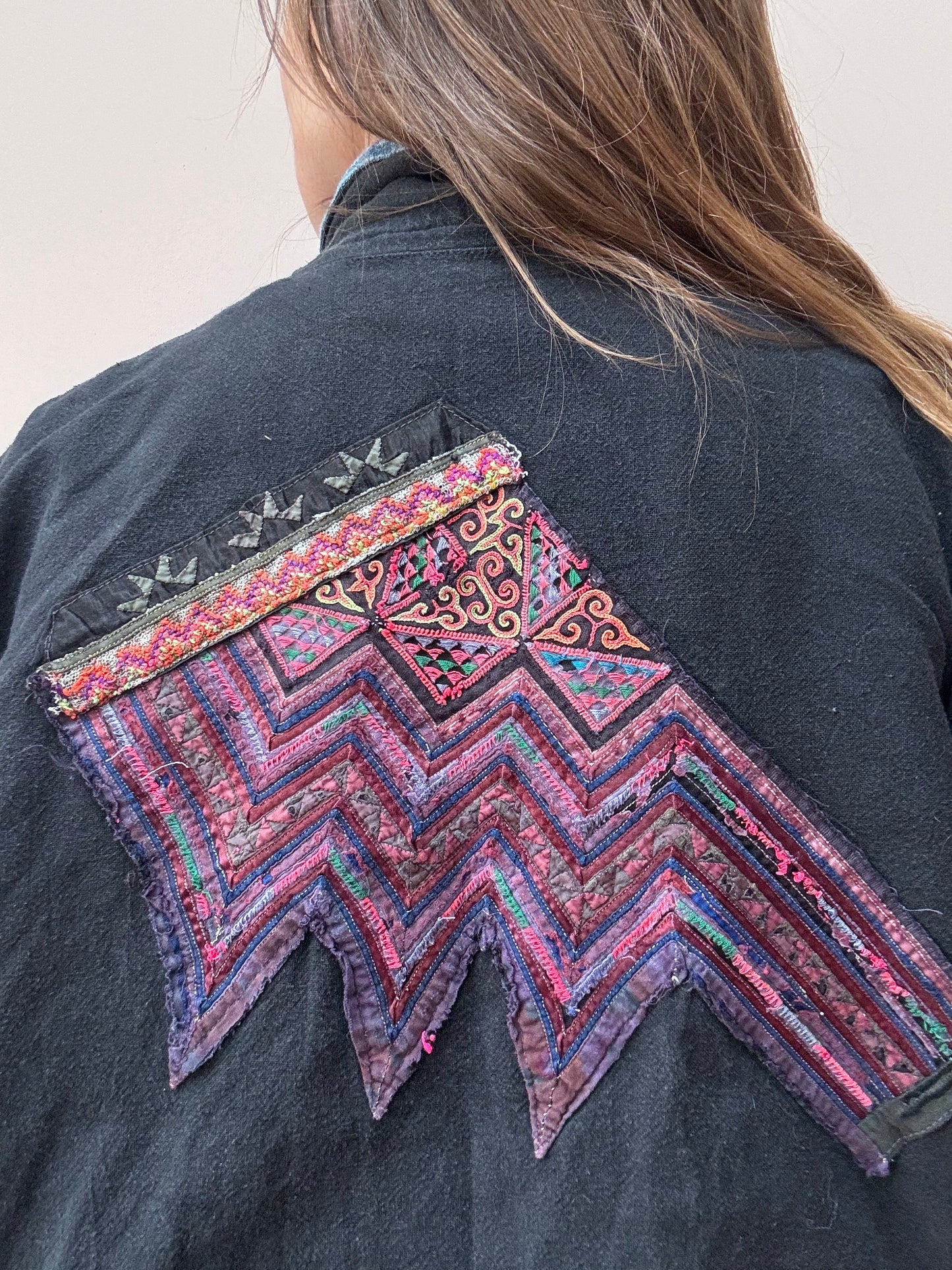 Vintage reversible cotton jacket size M/L
