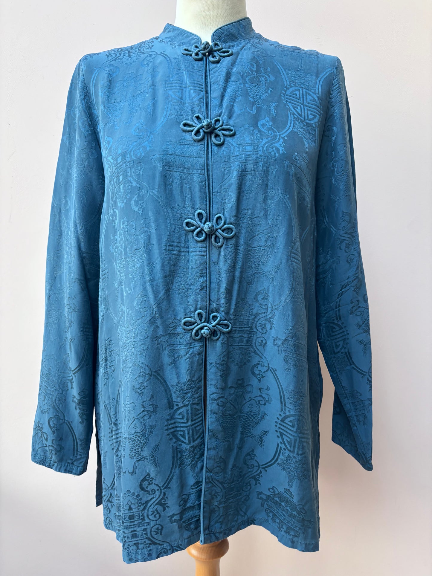 Vintage 100% silk top size 10/12