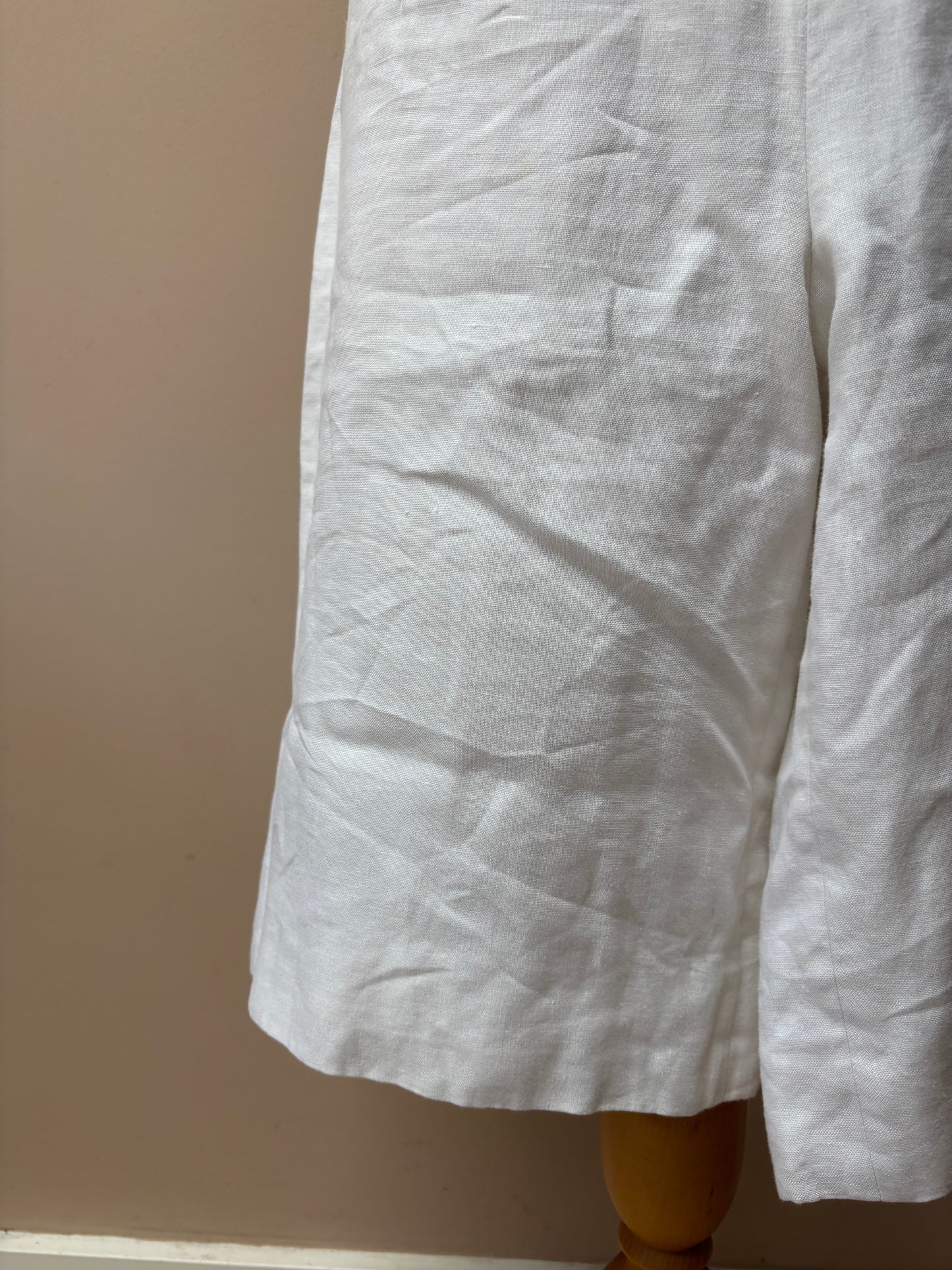Ralph Lauren white linen mix shorts size 16