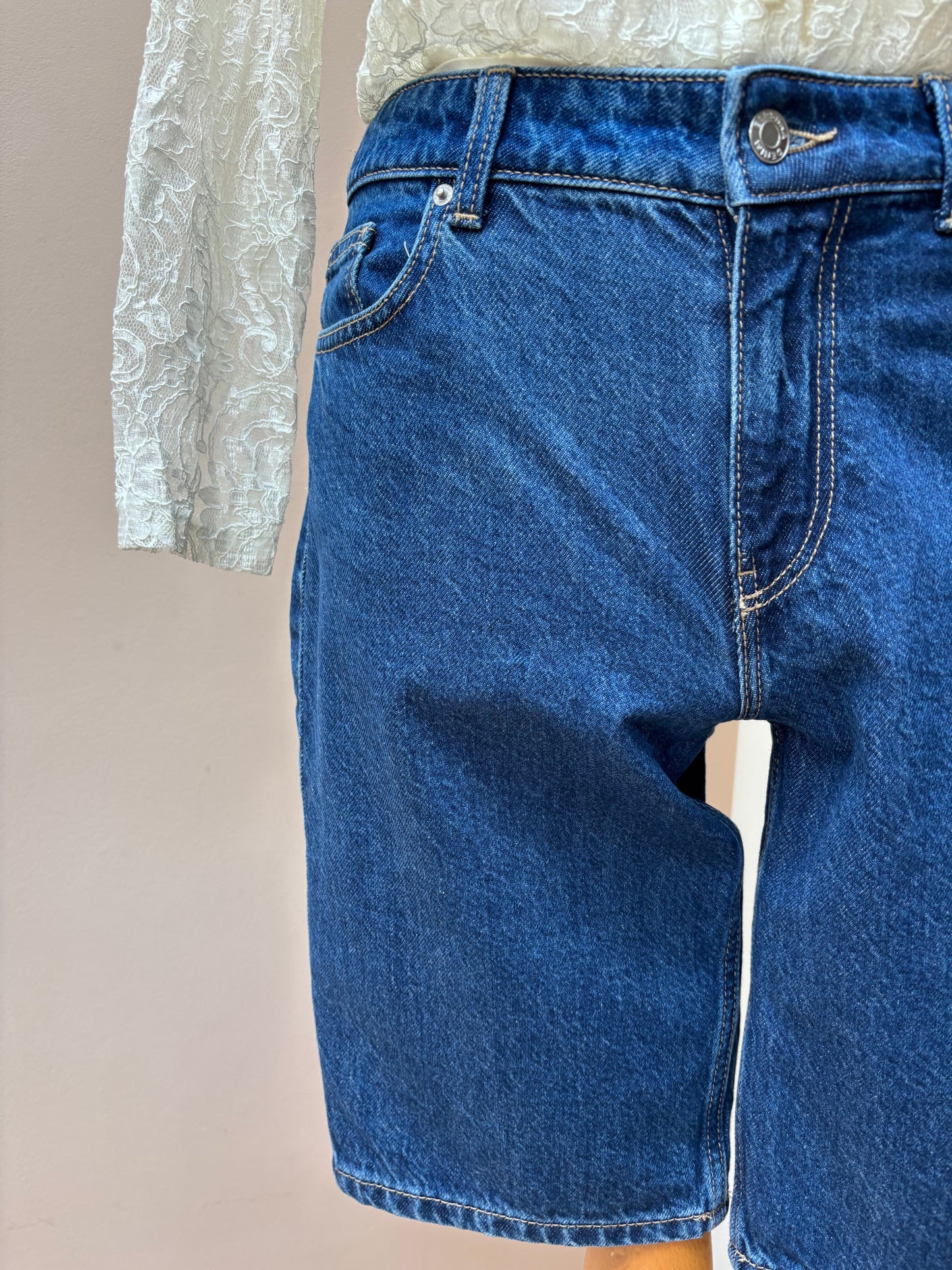 Cotton denim shorts size 8/10