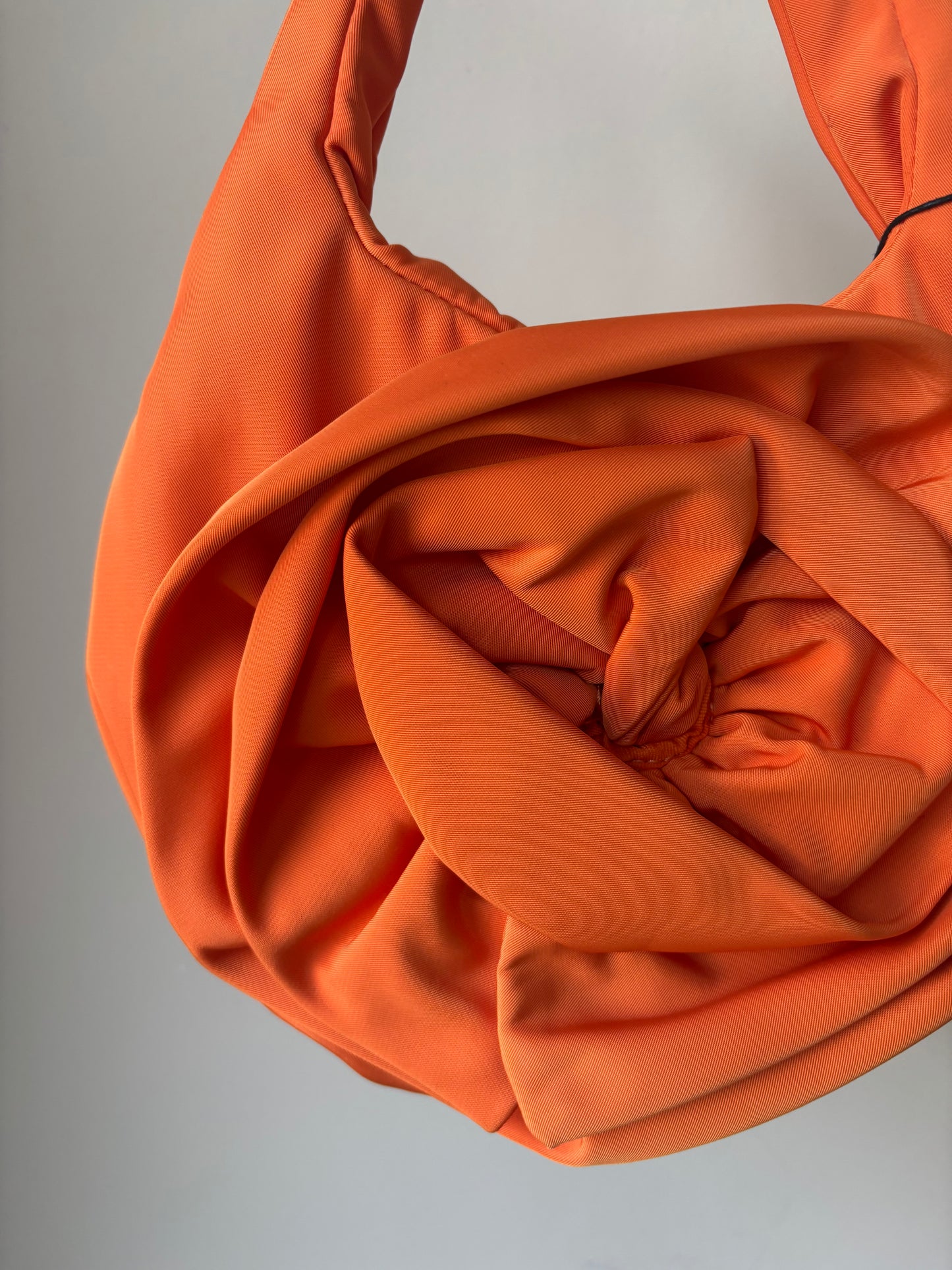 Orange 3D flower bag BNWT