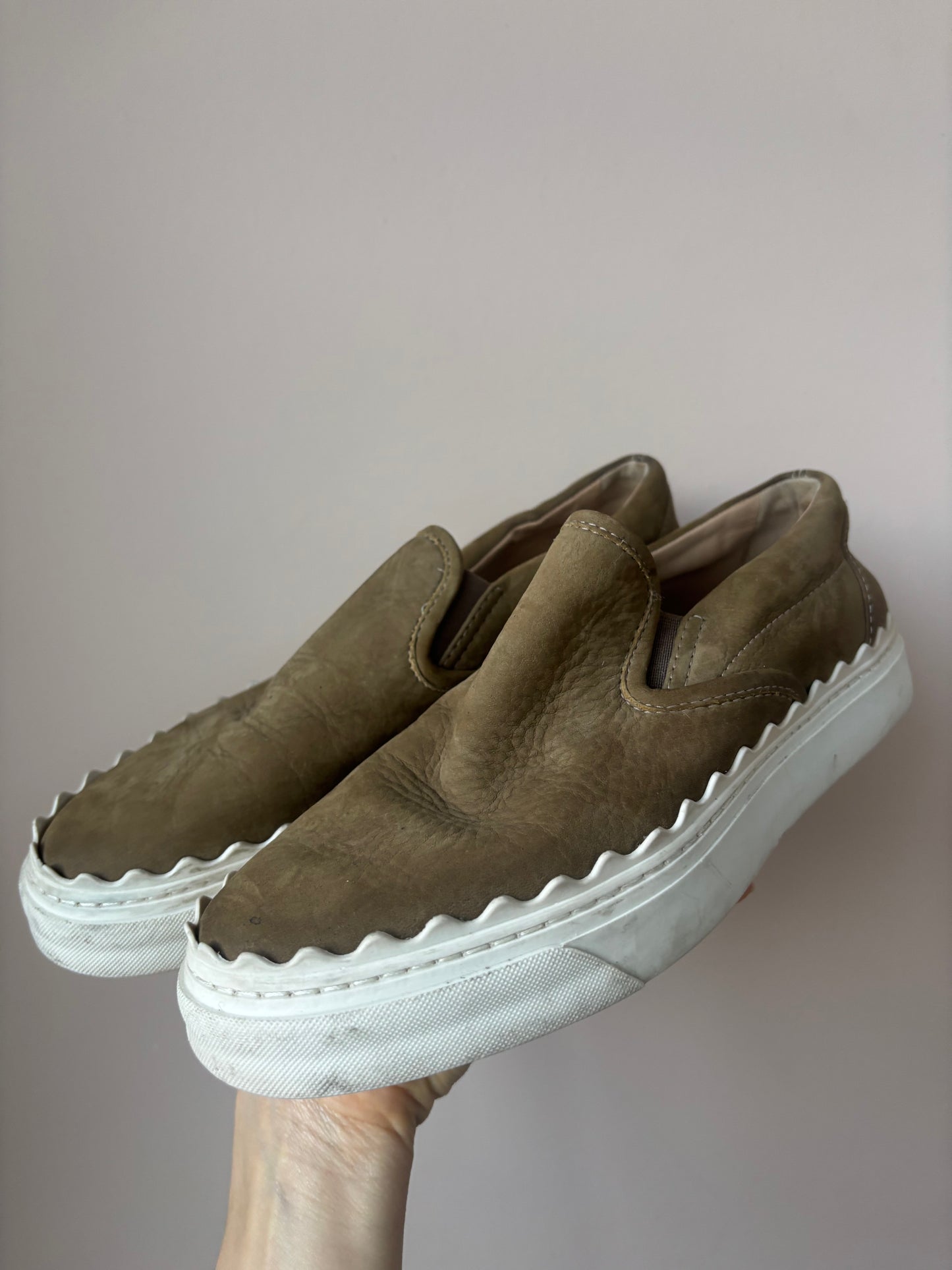 Chloe suede shoes size UK5