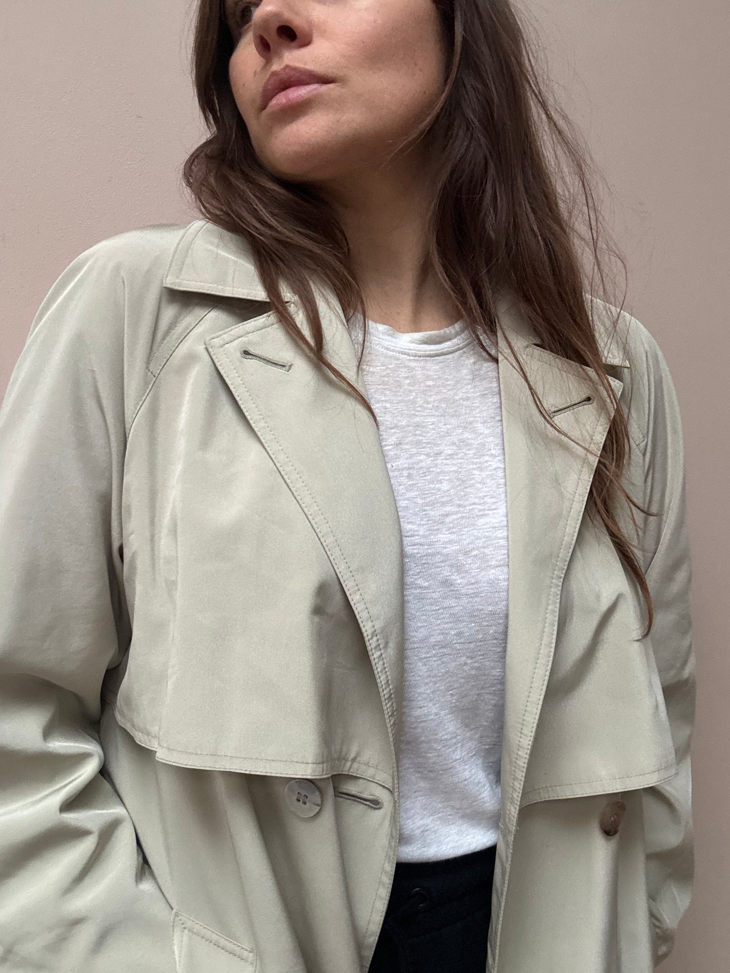 Vintage beige mac size 10/12