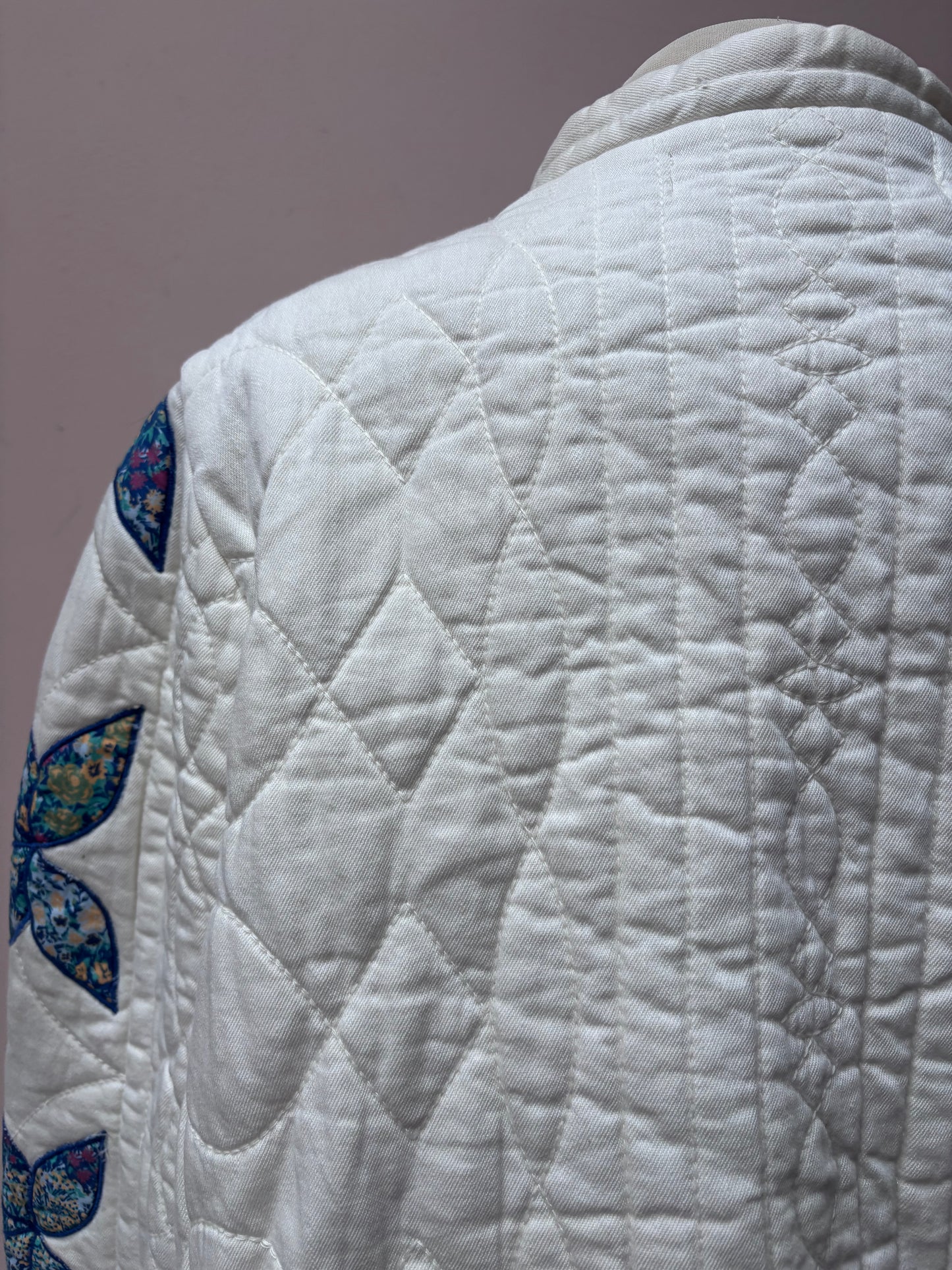 Free People quilted cotton jacket size Large