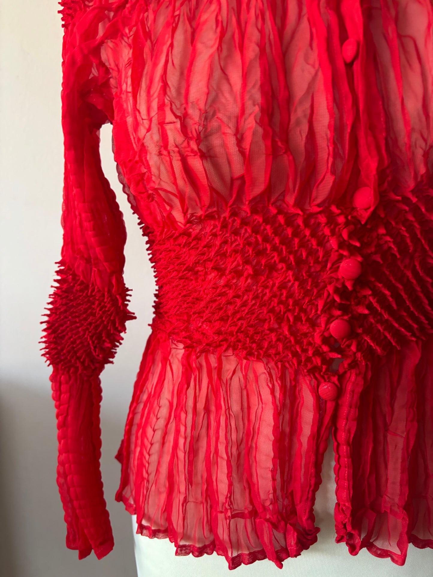 Vintage red shirt size 10