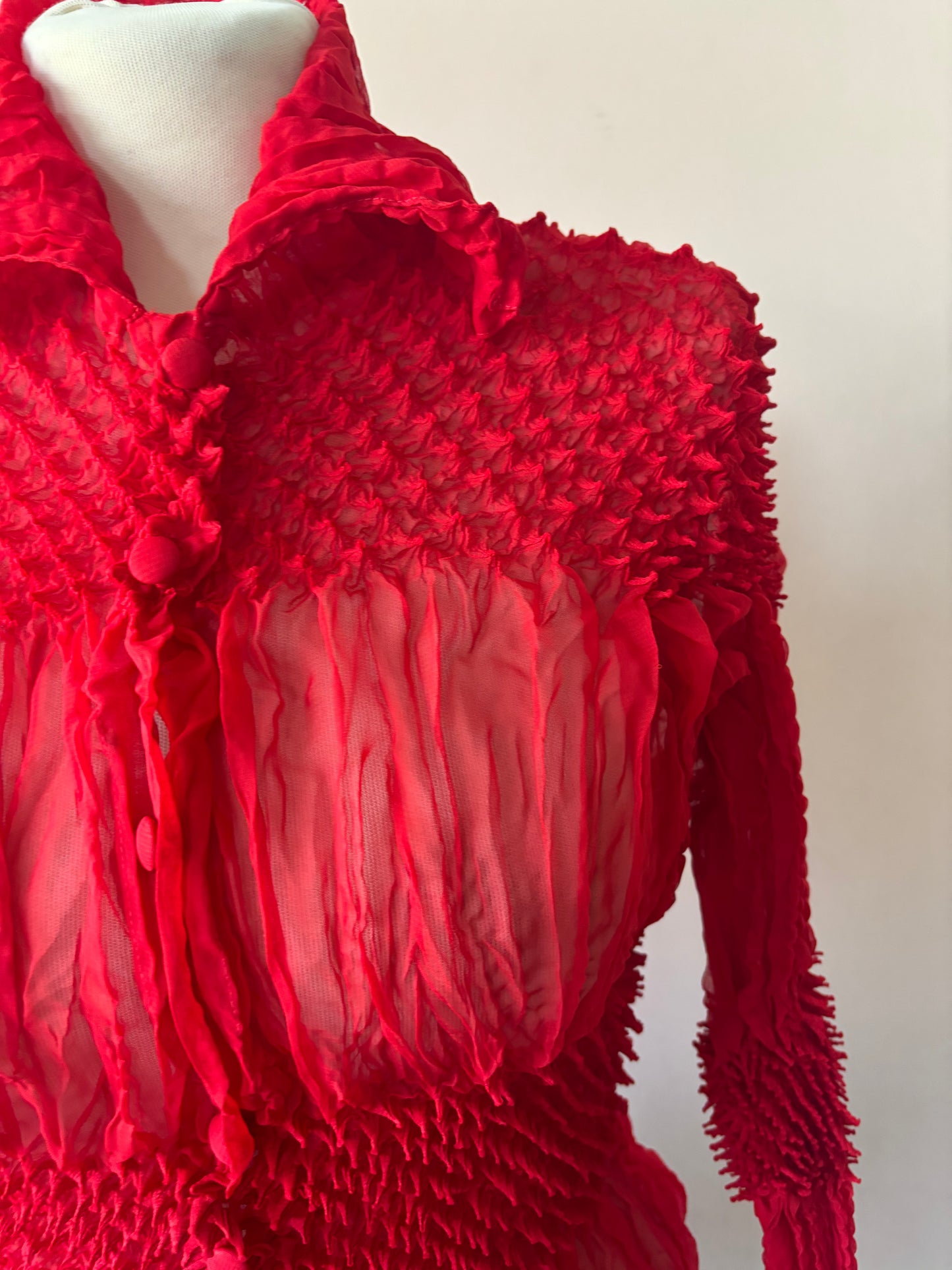 Vintage red shirt size 10