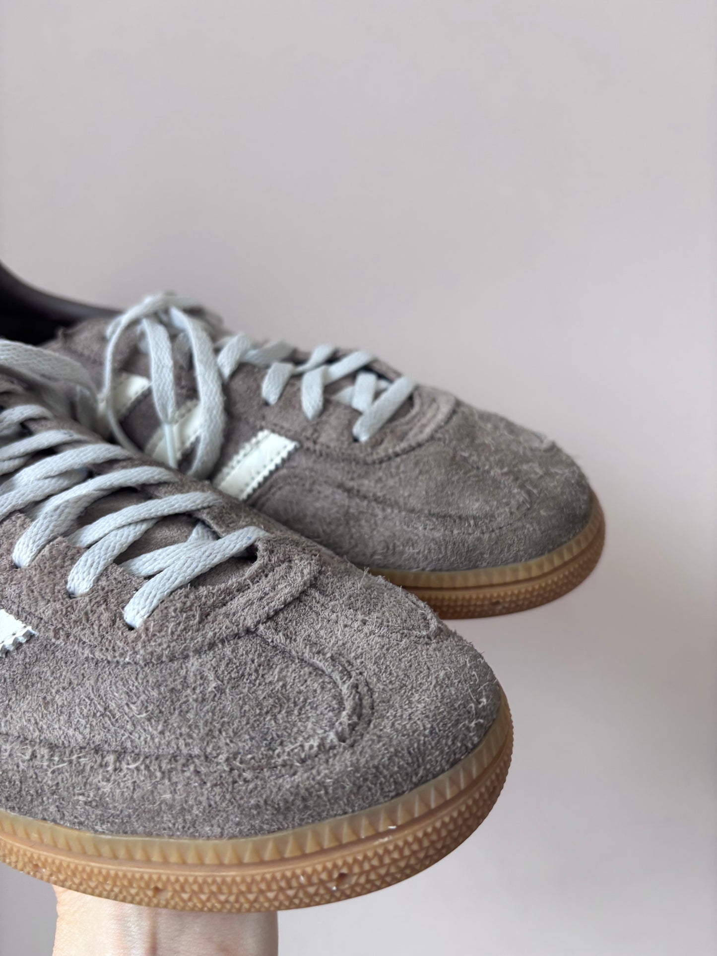 Brown Adidas Spezial trainers size UK6.5