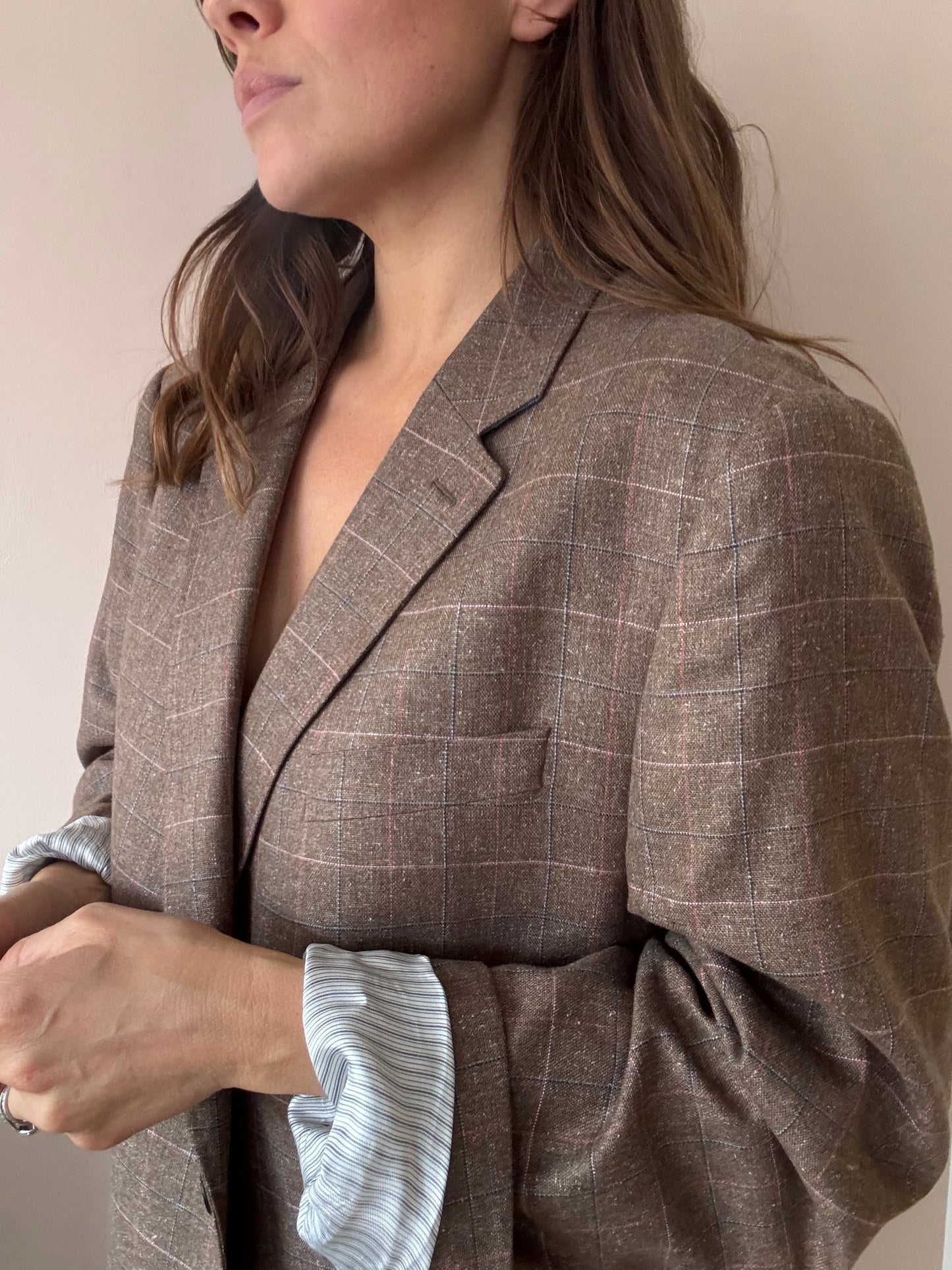 Vintage Jaeger pure silk jacket size 12/16