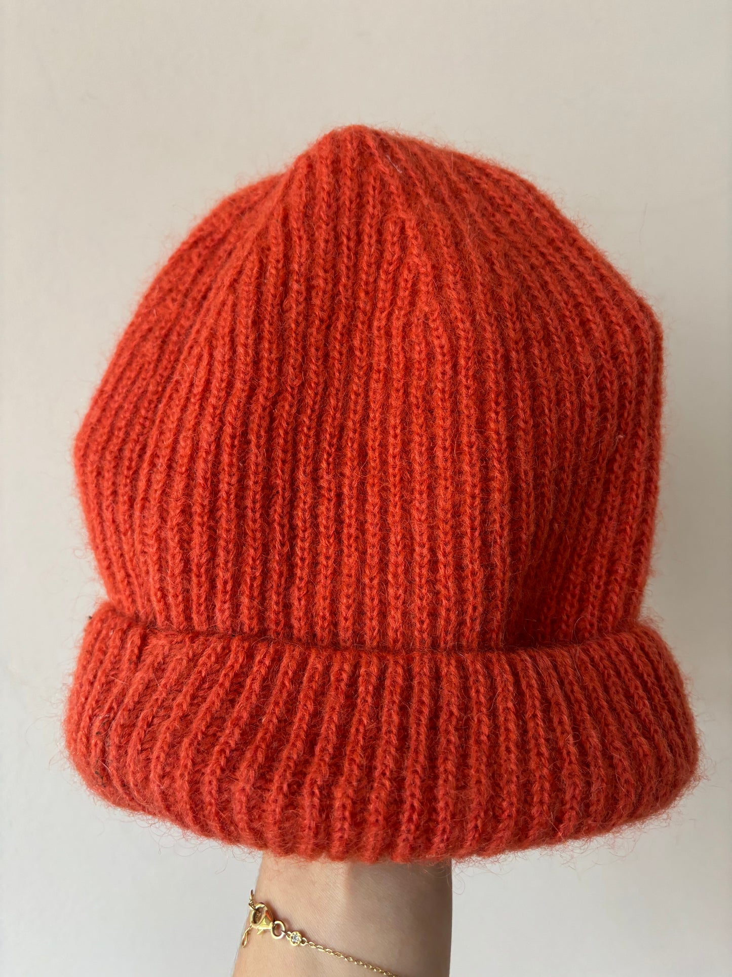 Mohair wool mix hat