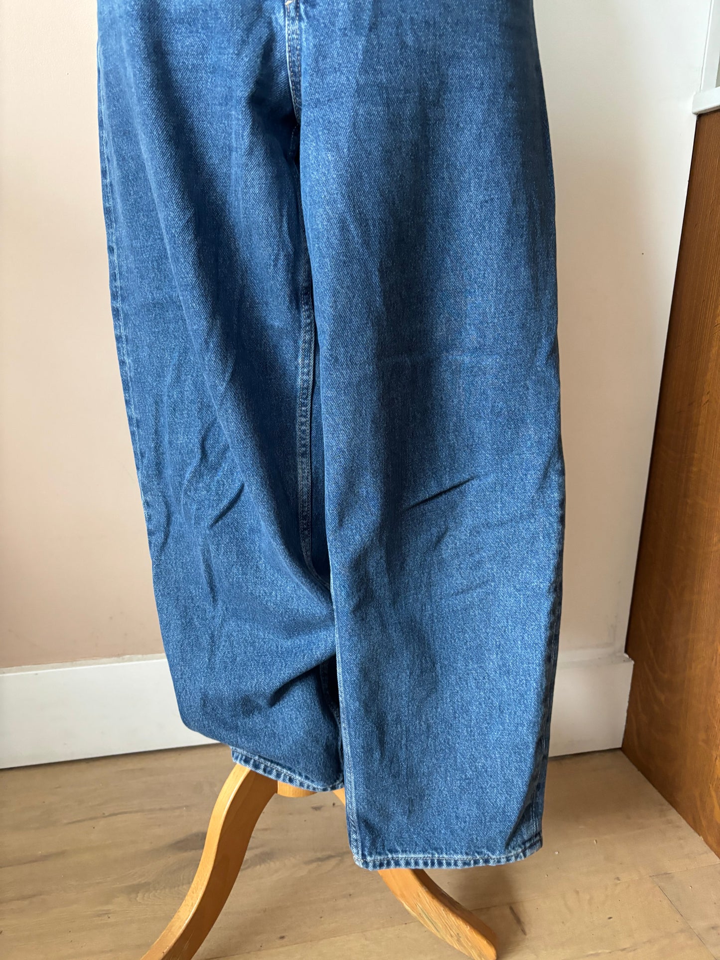 COS blue cotton jeans size 12/14