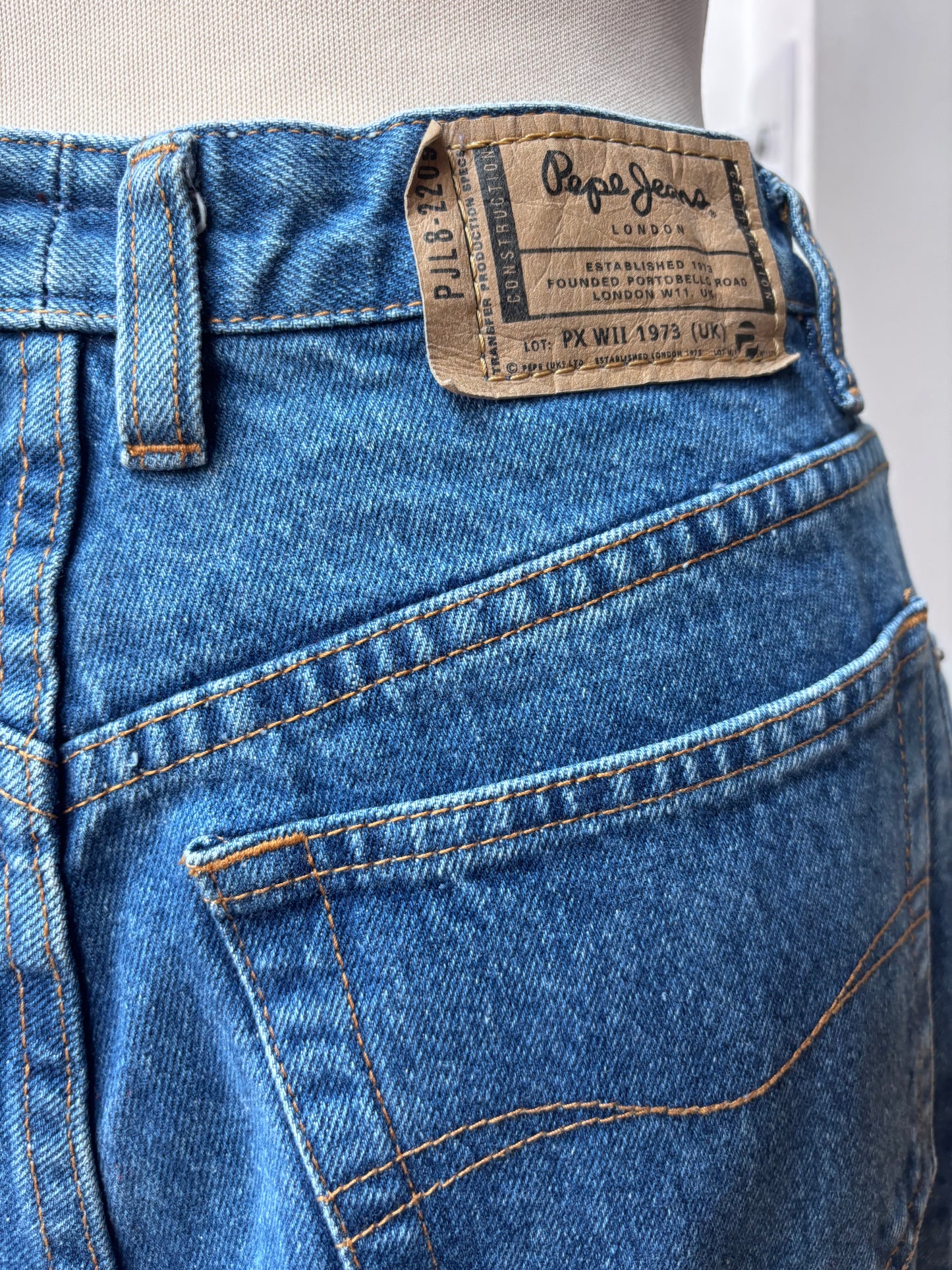 Vintage Pepe Jeans 100% cotton jeans size 12/14