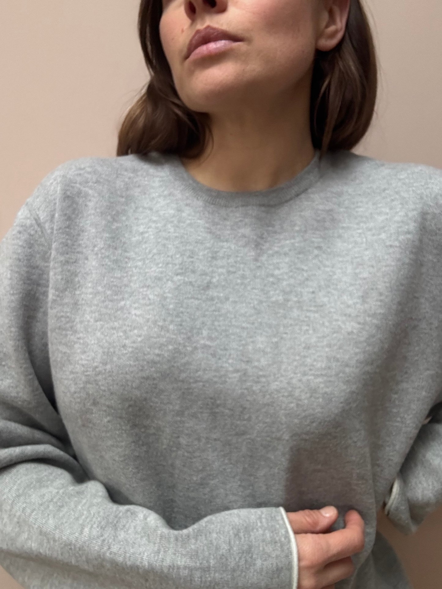 Cotton and cashmere mix jumper size 12-16