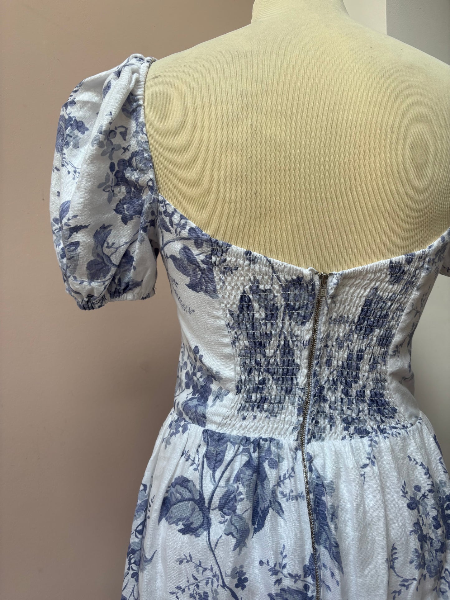 Reformation 100% linen dress size 10