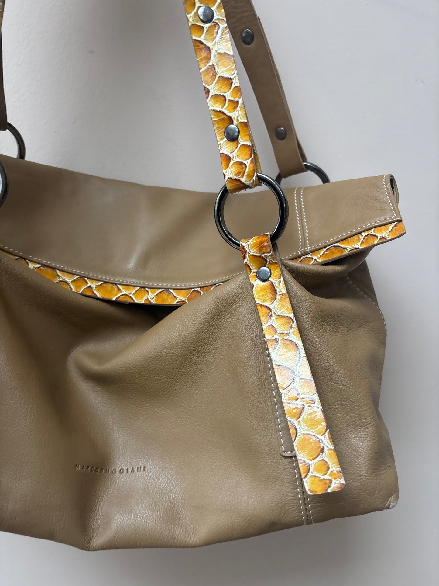 Vintage Marco Buggiani leather bag