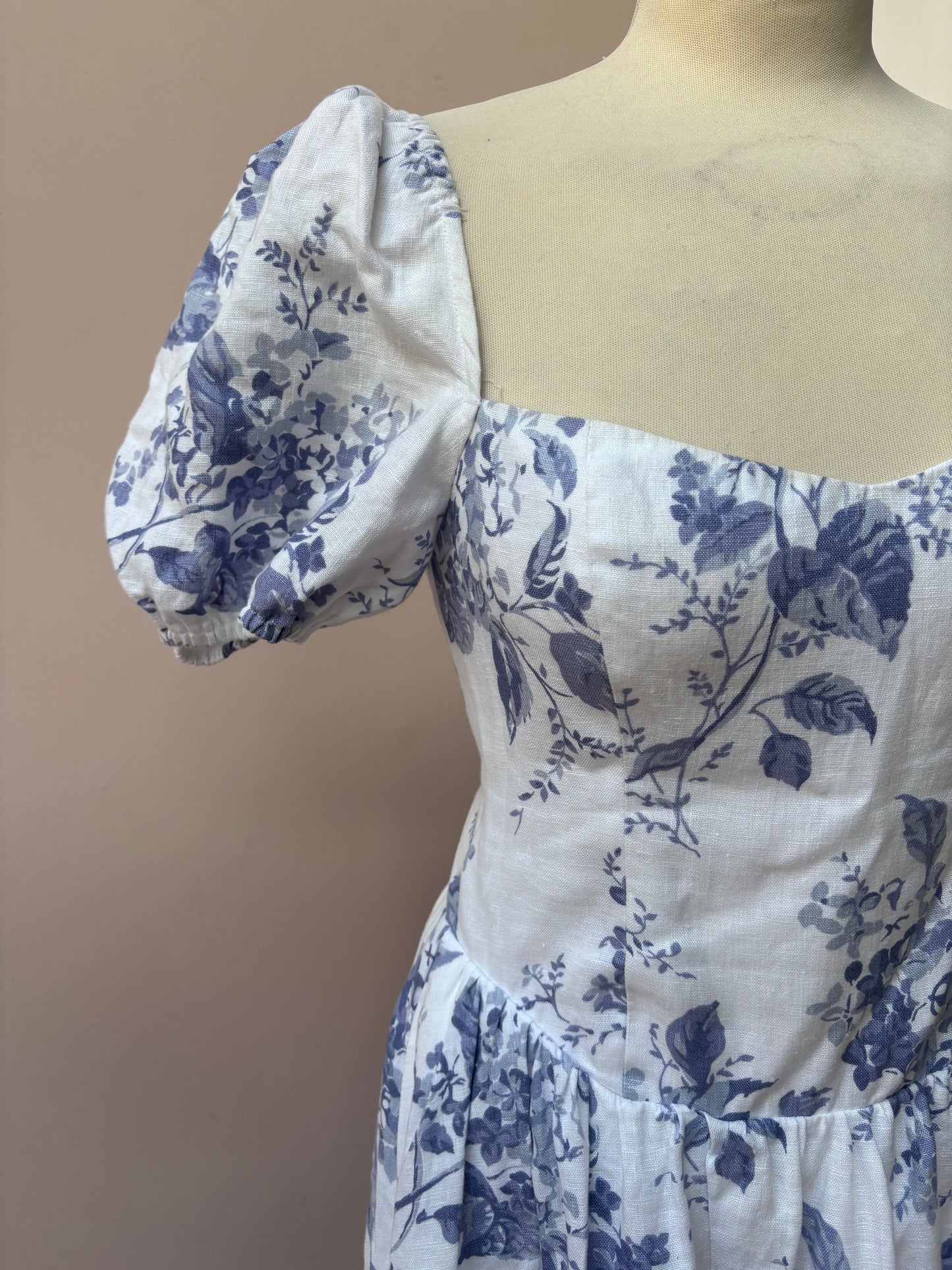 Reformation 100% linen dress size 10