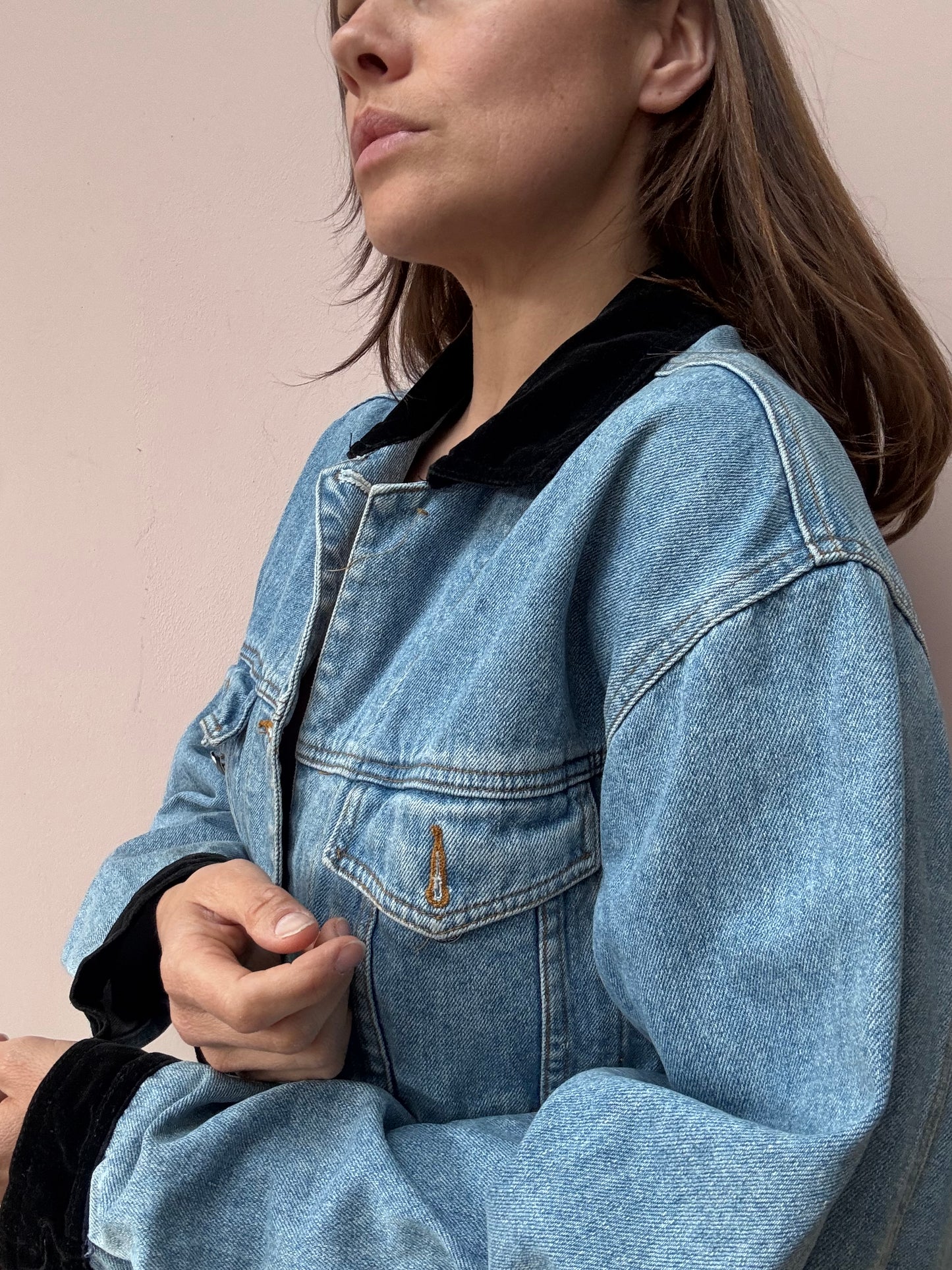Vintage denim jacket size Medium