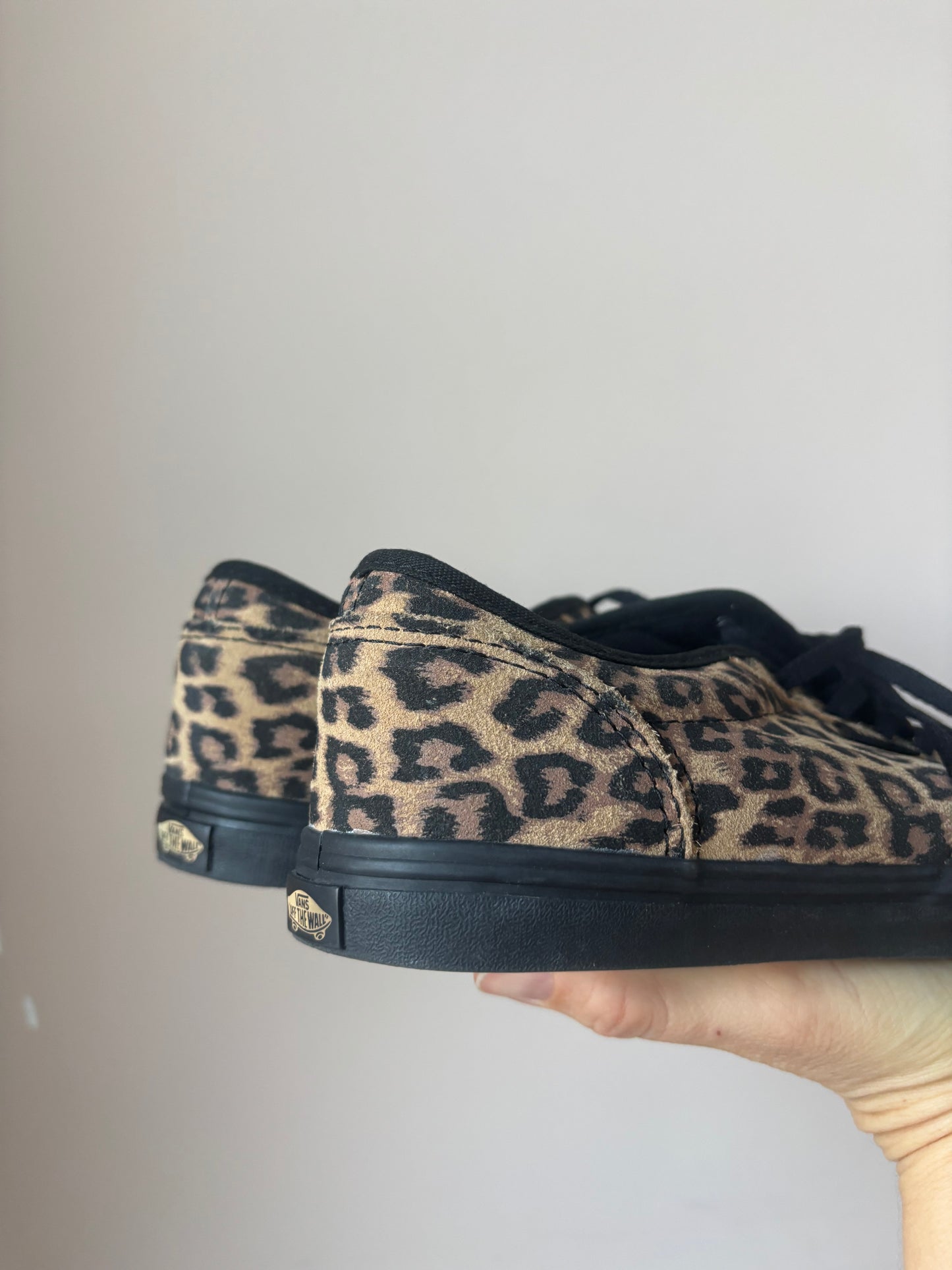 Animal print Vans size 38