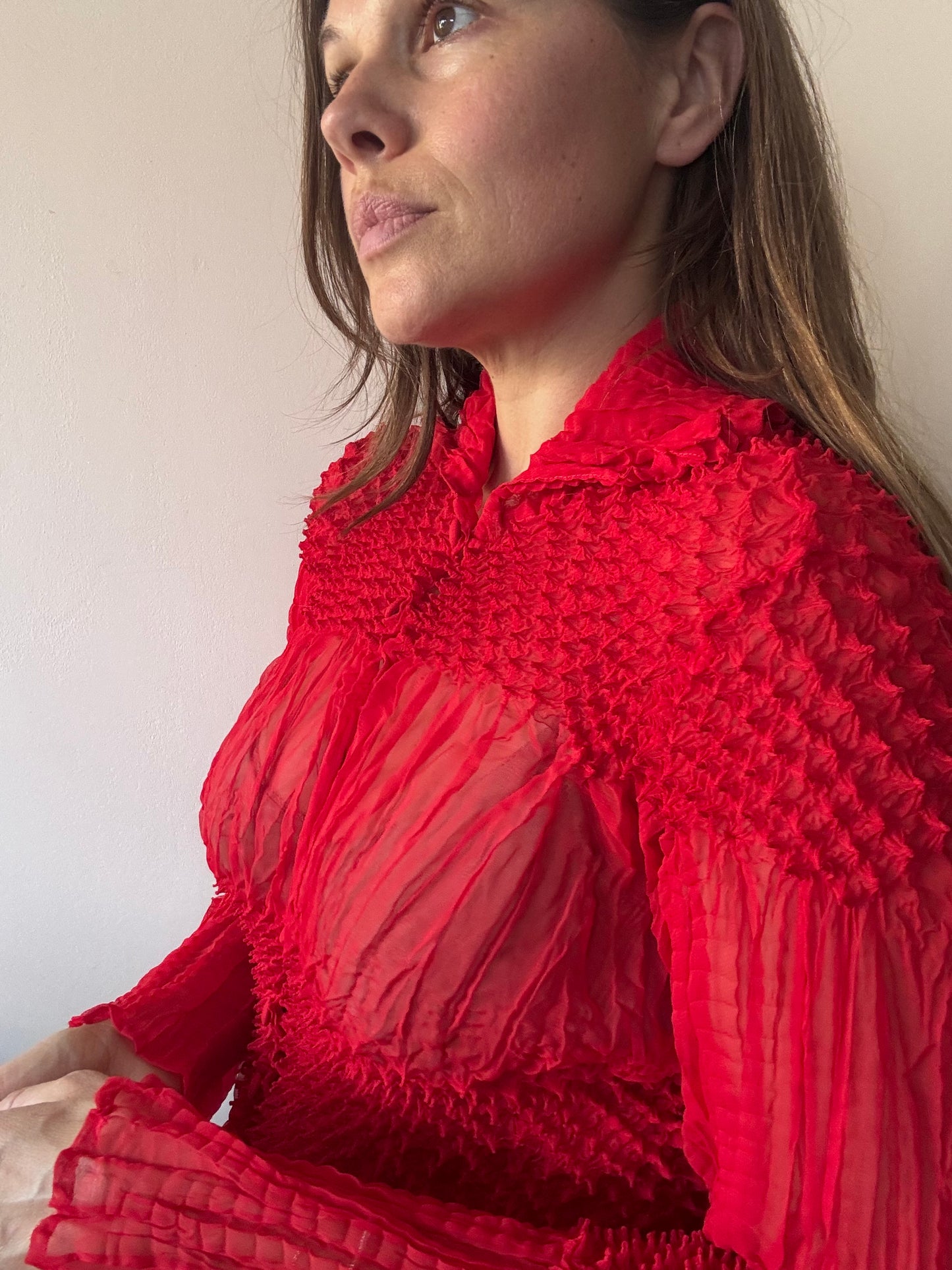 Vintage red shirt size 10