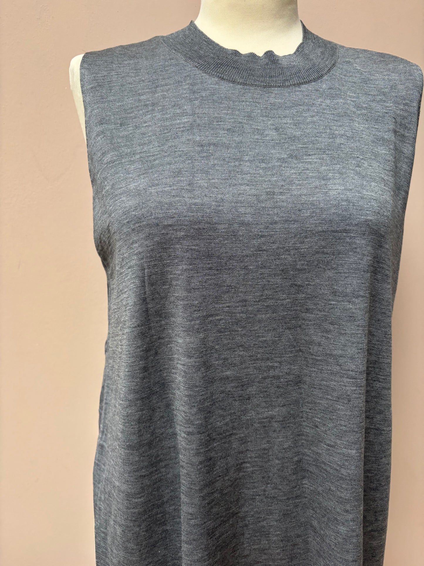 COS silk and cotton mix top size Medium