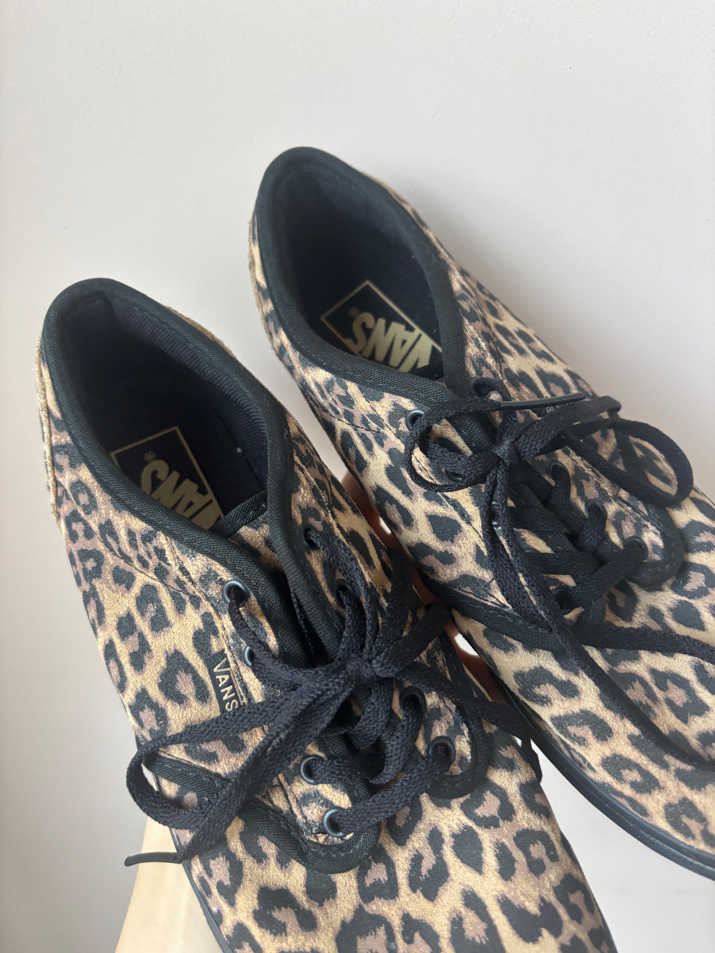 Animal print Vans size 38