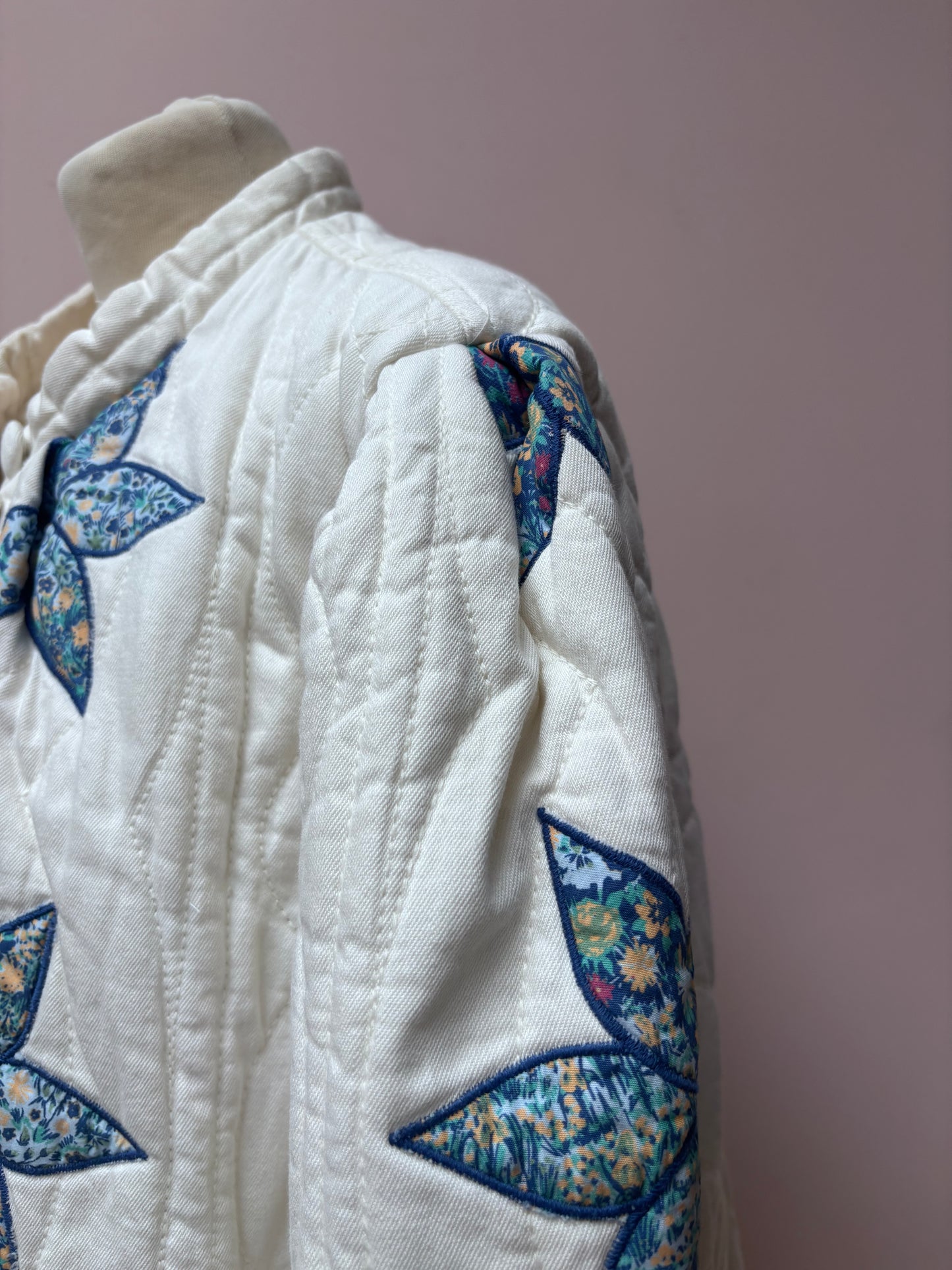 Free People quilted cotton jacket size Large