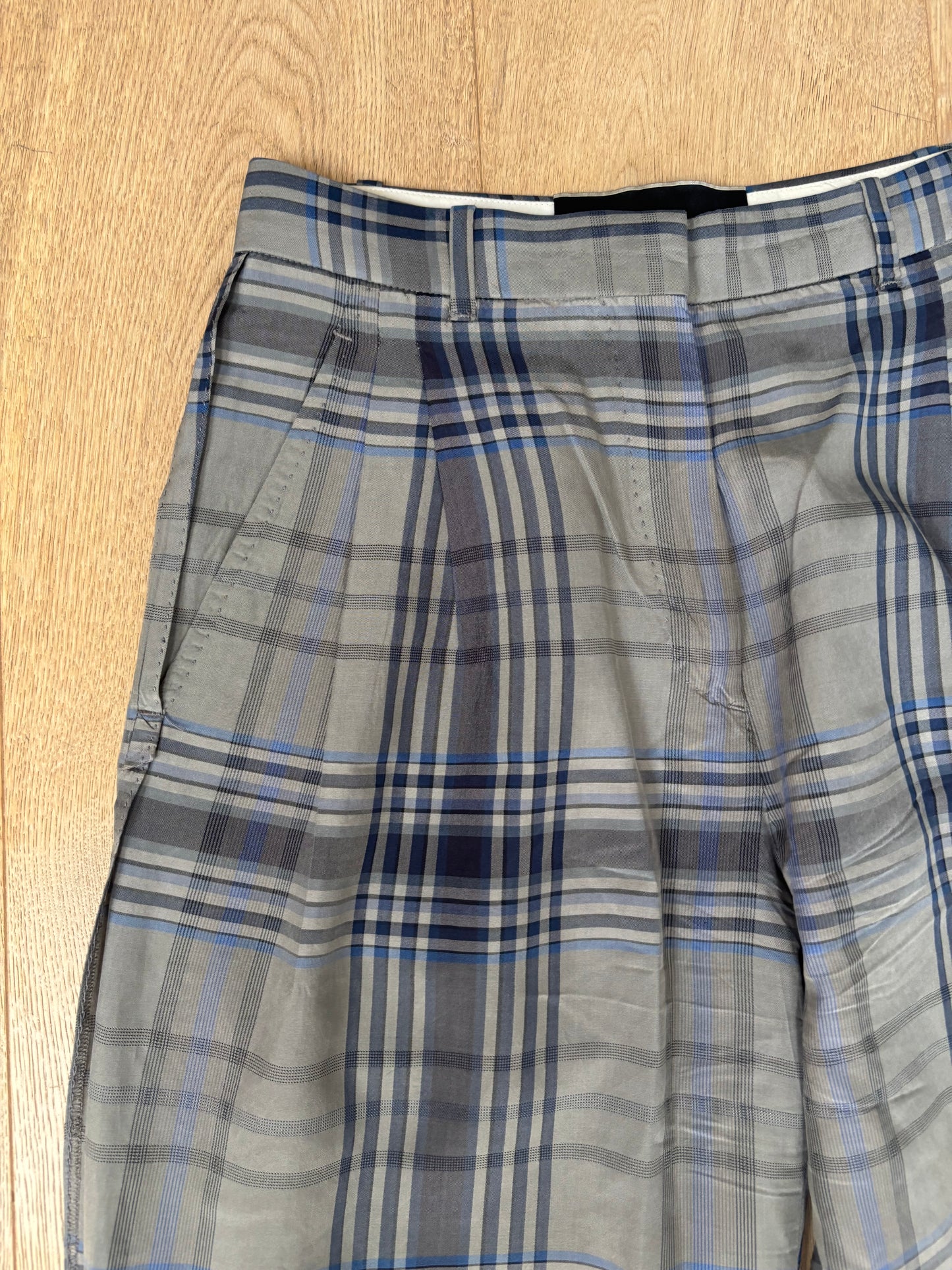 Vintage 100% silk trousers size 6/8