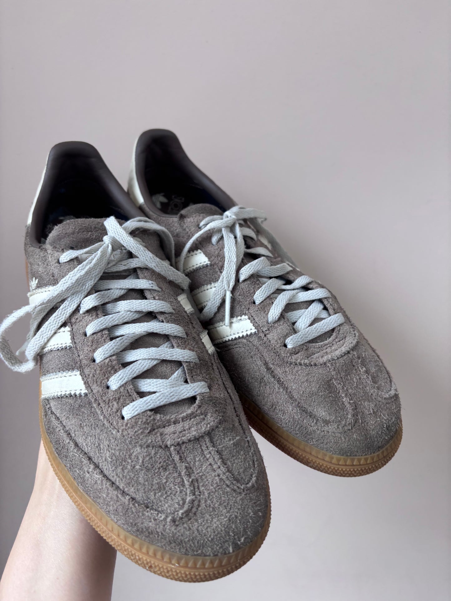 Brown Adidas Spezial trainers size UK6.5