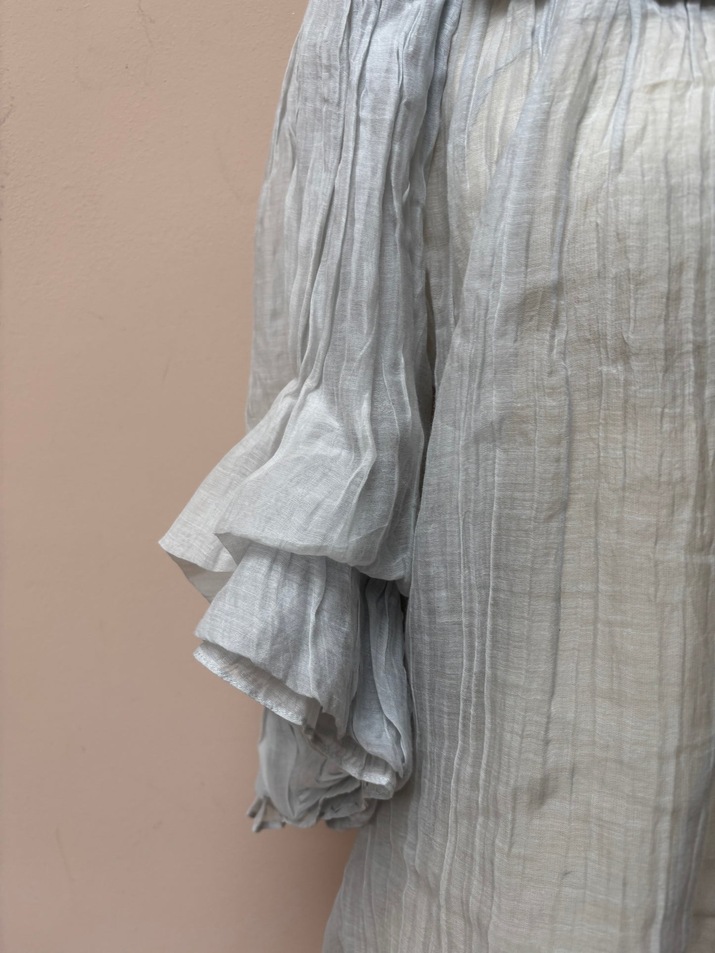 Thierry Colson silk cotton mix blouse size Small