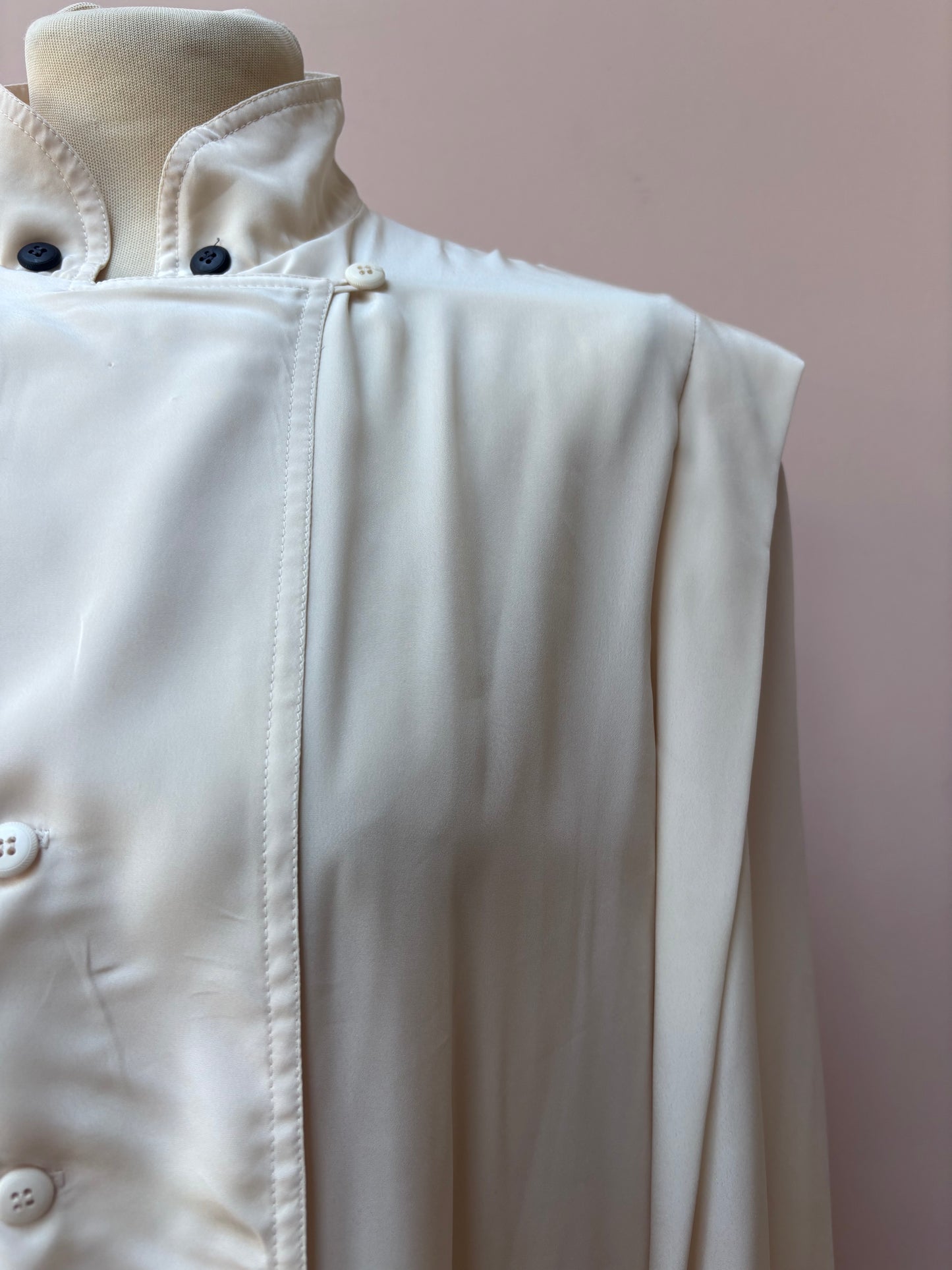 Vintage cream blouse size 10/12