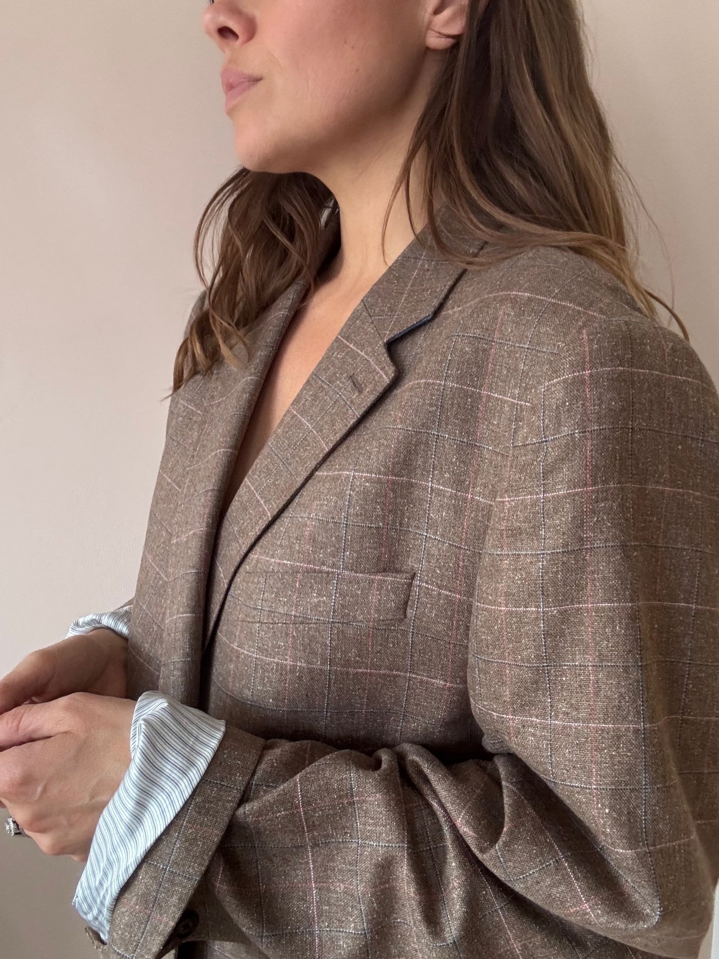 Vintage Jaeger pure silk jacket size 12/16