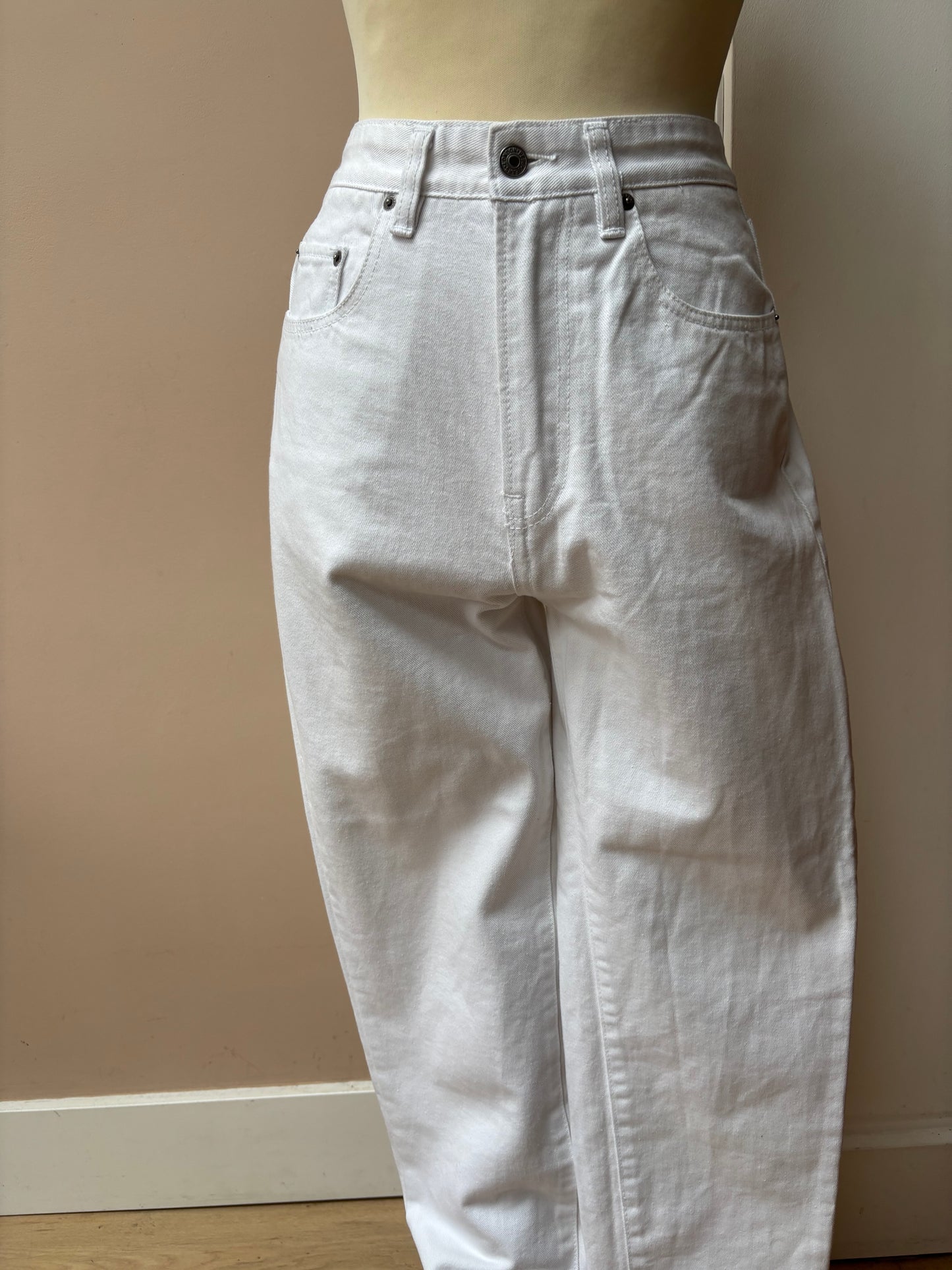 Vintage white Pepe Jeans size 10