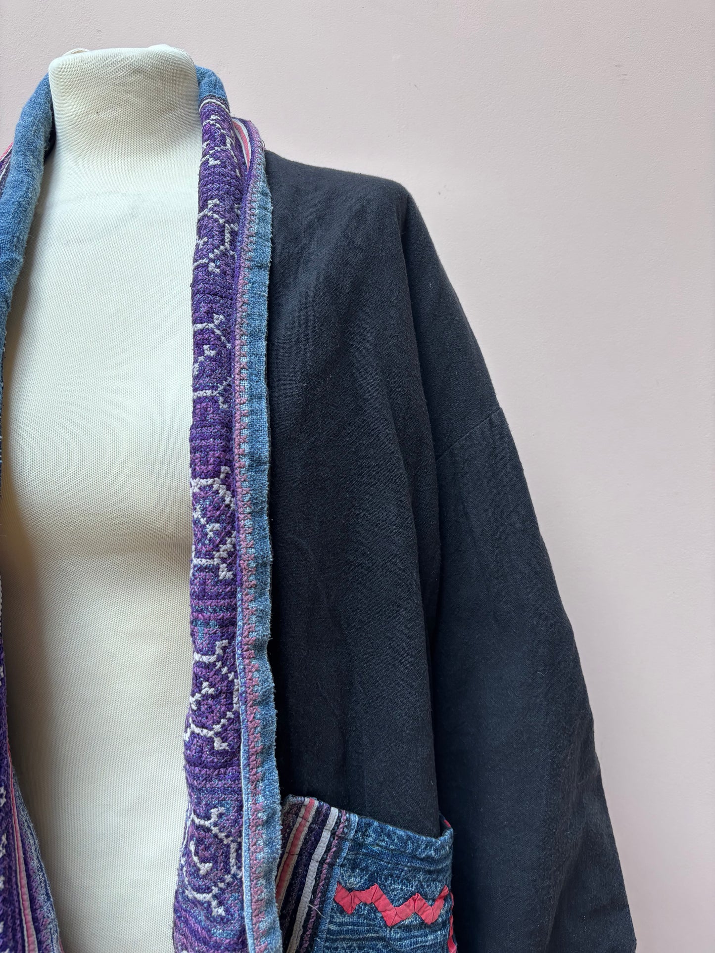 Vintage reversible cotton jacket size M/L