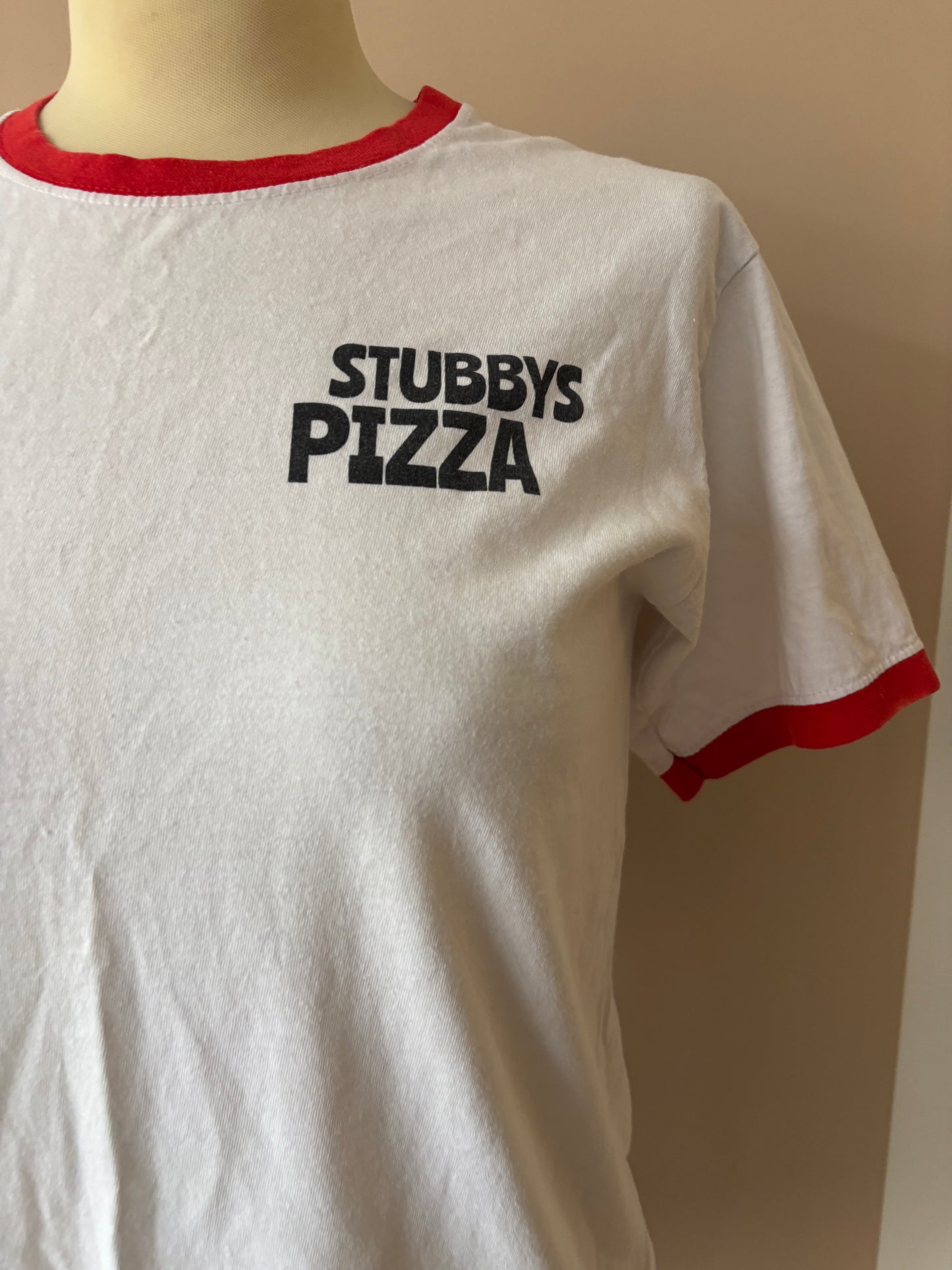 Vintage cotton ringer tshirt size 8/10