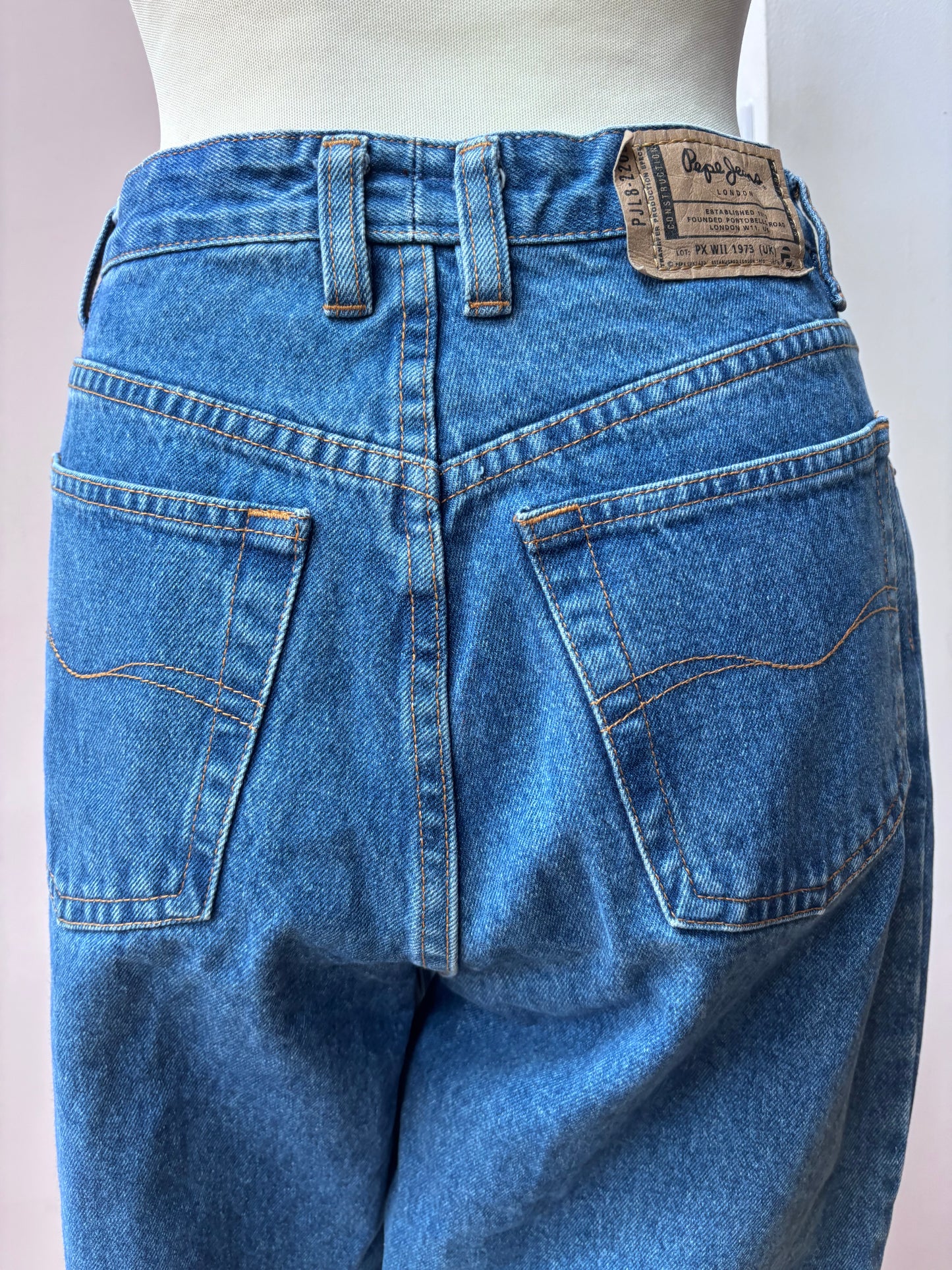 Vintage Pepe Jeans 100% cotton jeans size 12/14