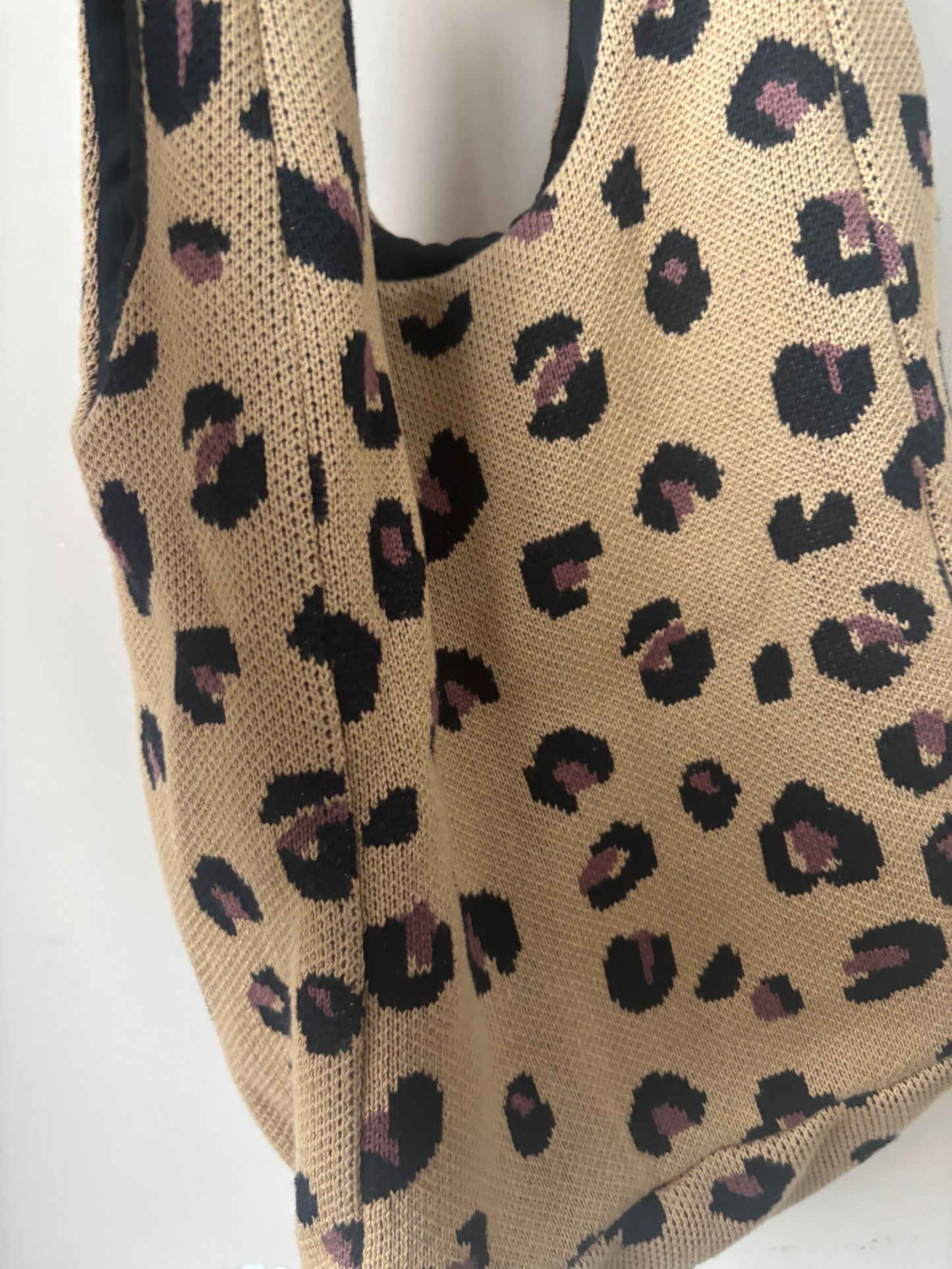 Hansel from Basel leopard print bag