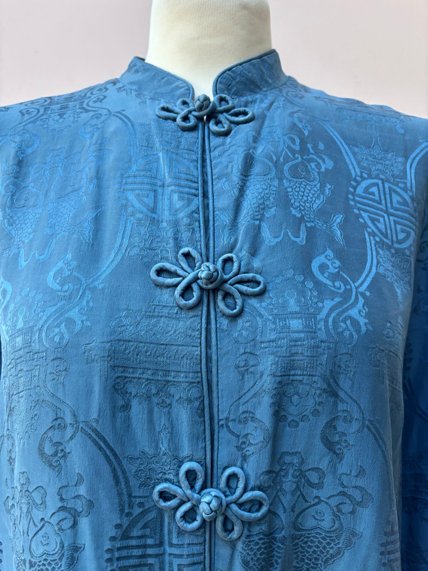 Vintage 100% silk top size 10/12