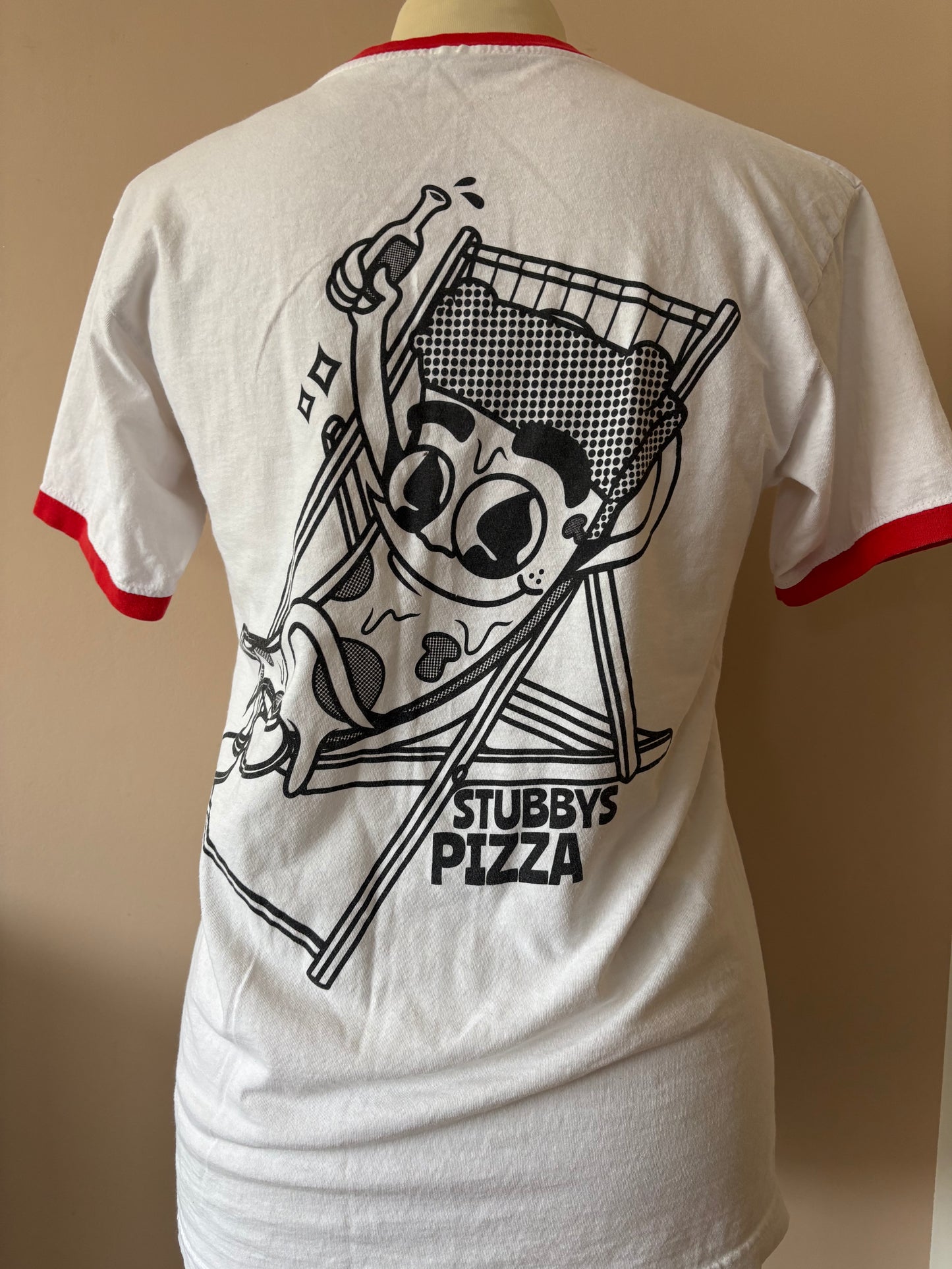 Vintage cotton ringer tshirt size 8/10